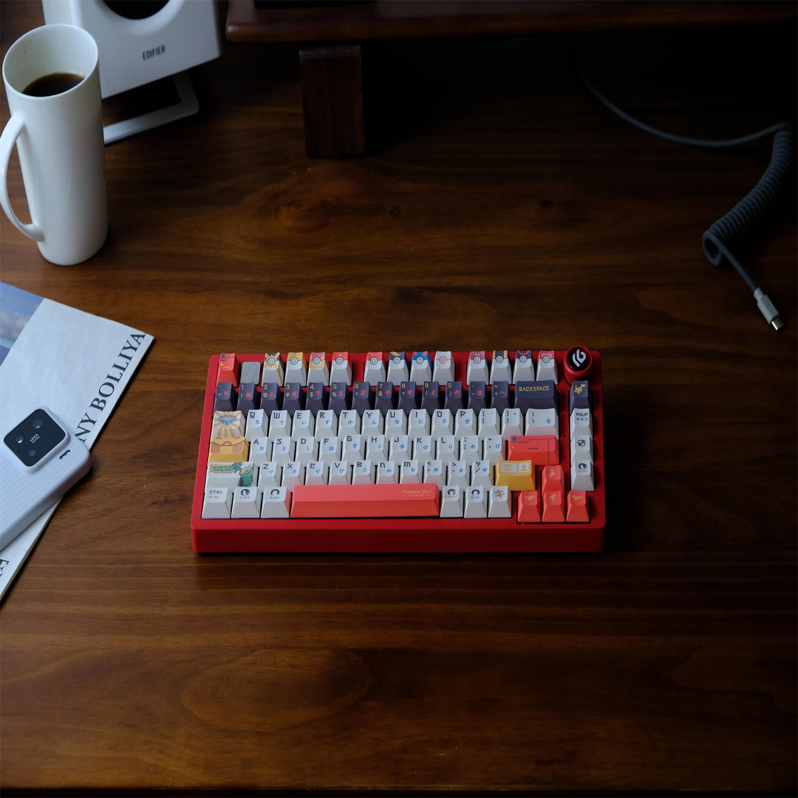 Pokémon CHERRY keycaps
