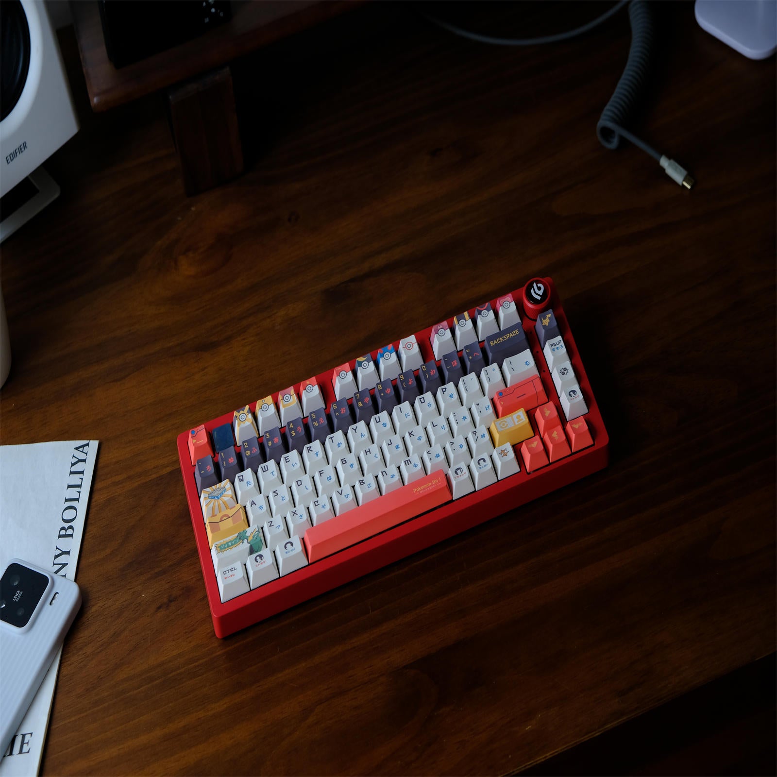 Pokémon CHERRY keycaps