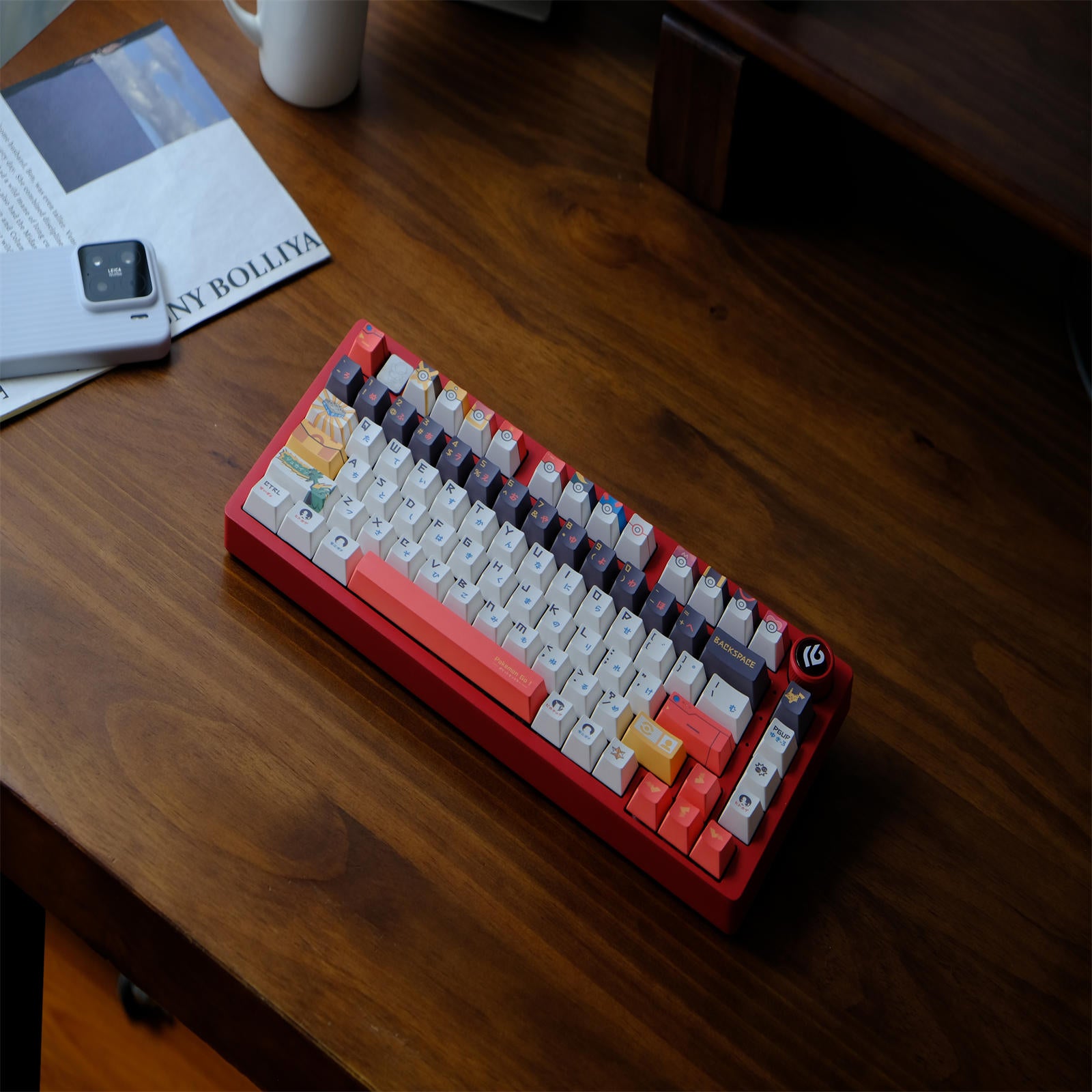 Pokémon CHERRY keycaps