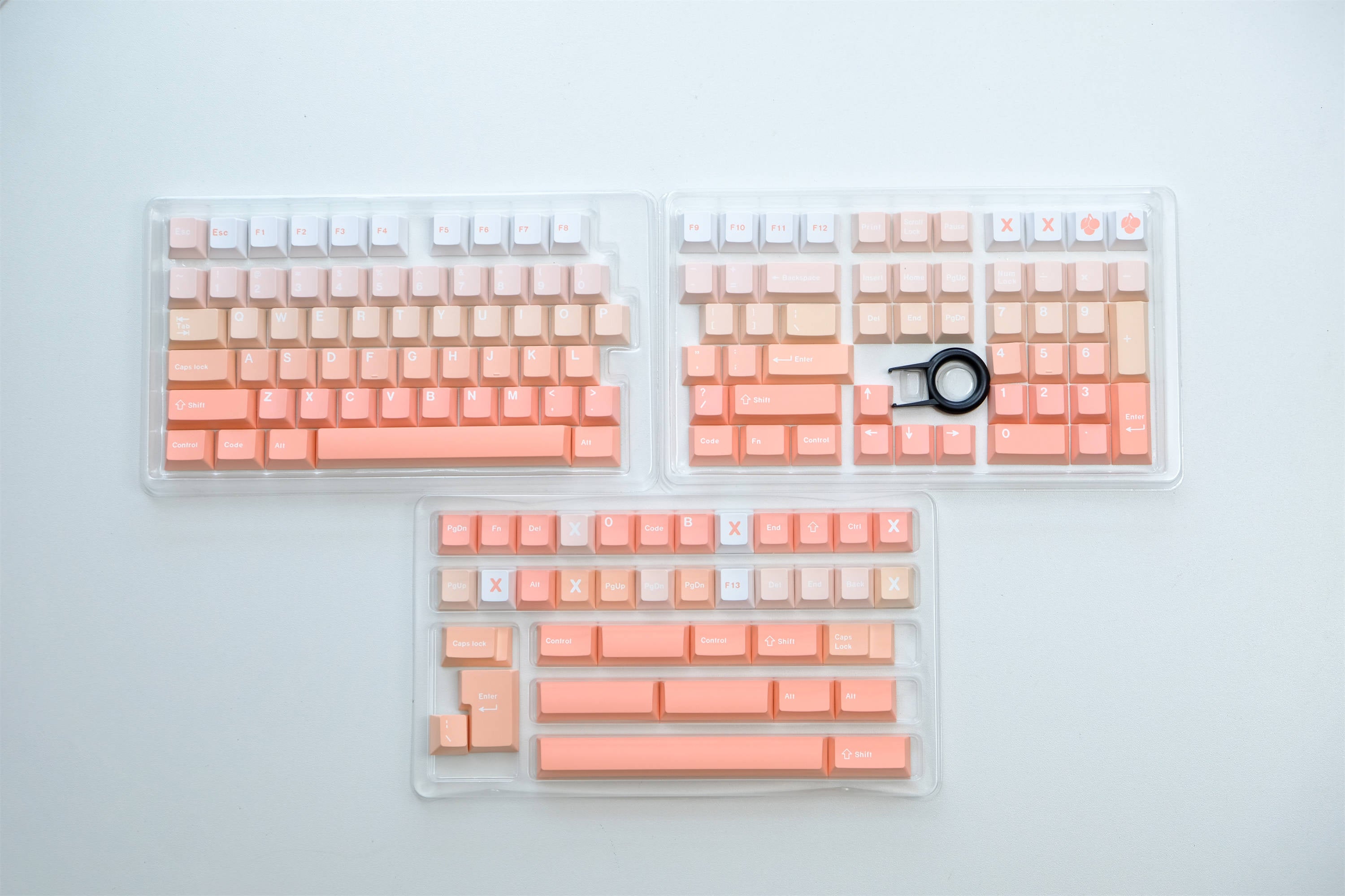 Blush keycaps