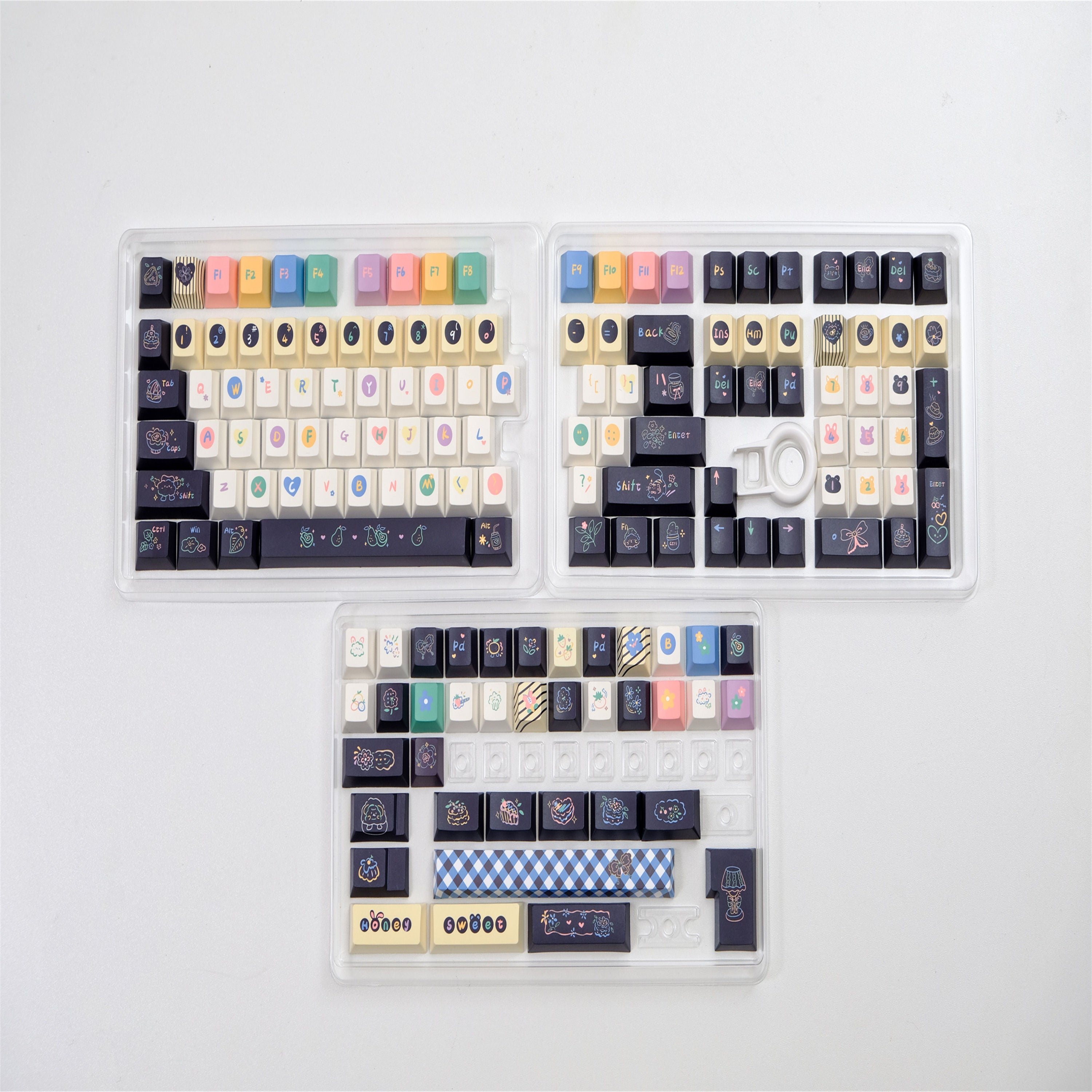 Sweet Cheese Ice Cream keycaps