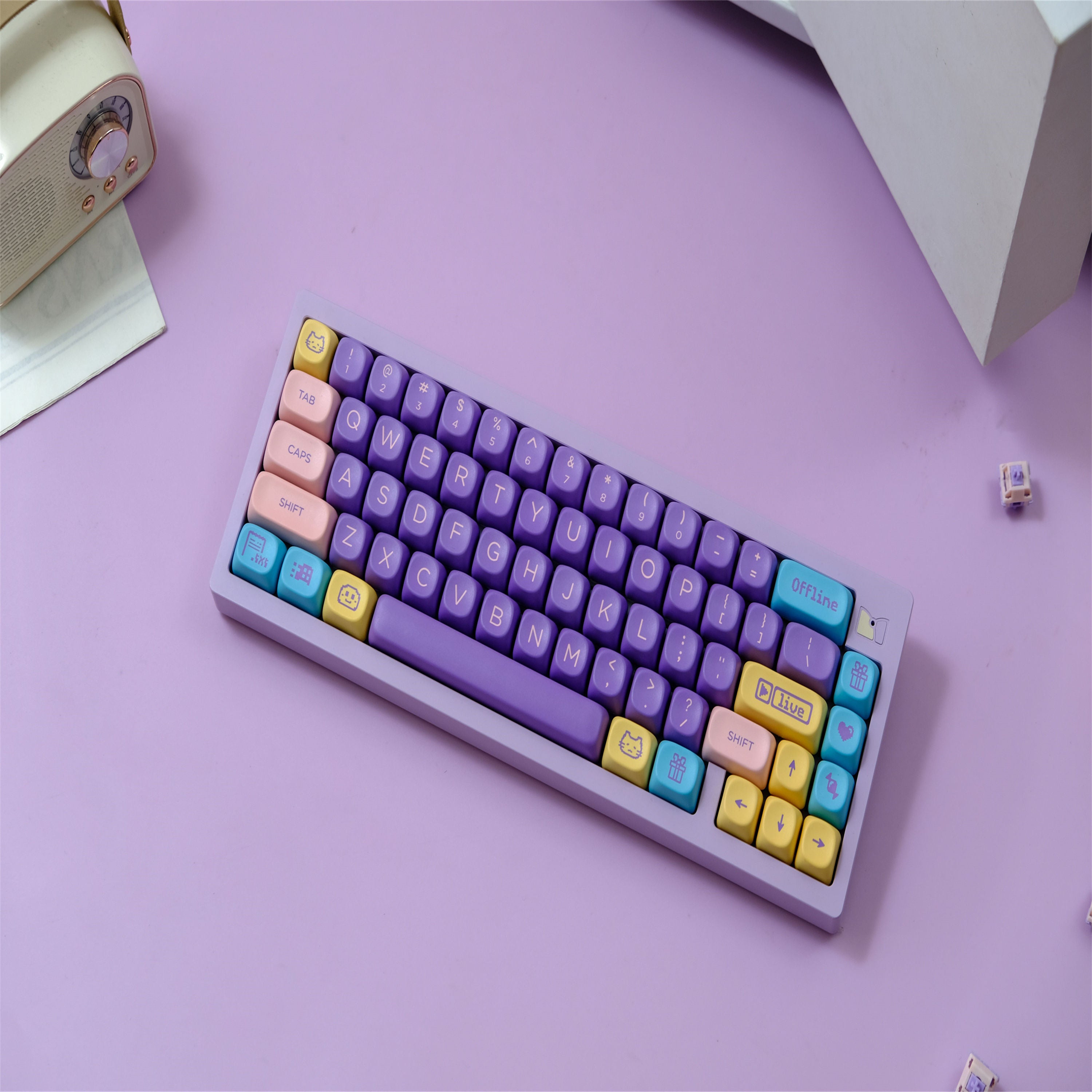 Assorted Candies MOA keycaps