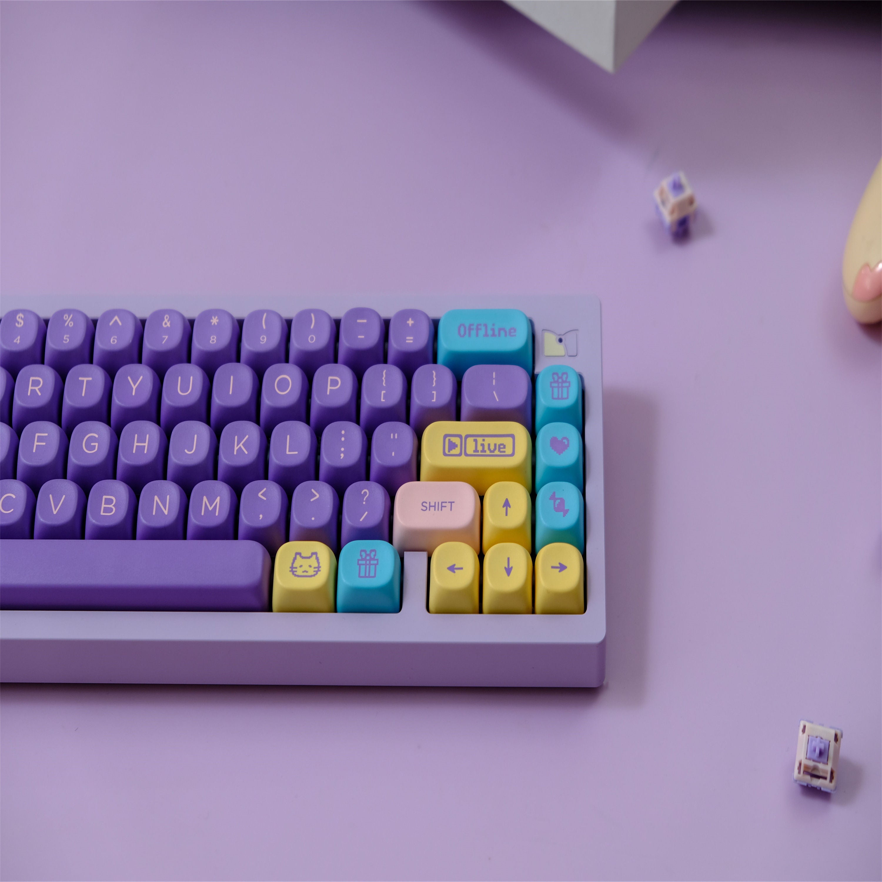 Assorted Candies MOA keycaps