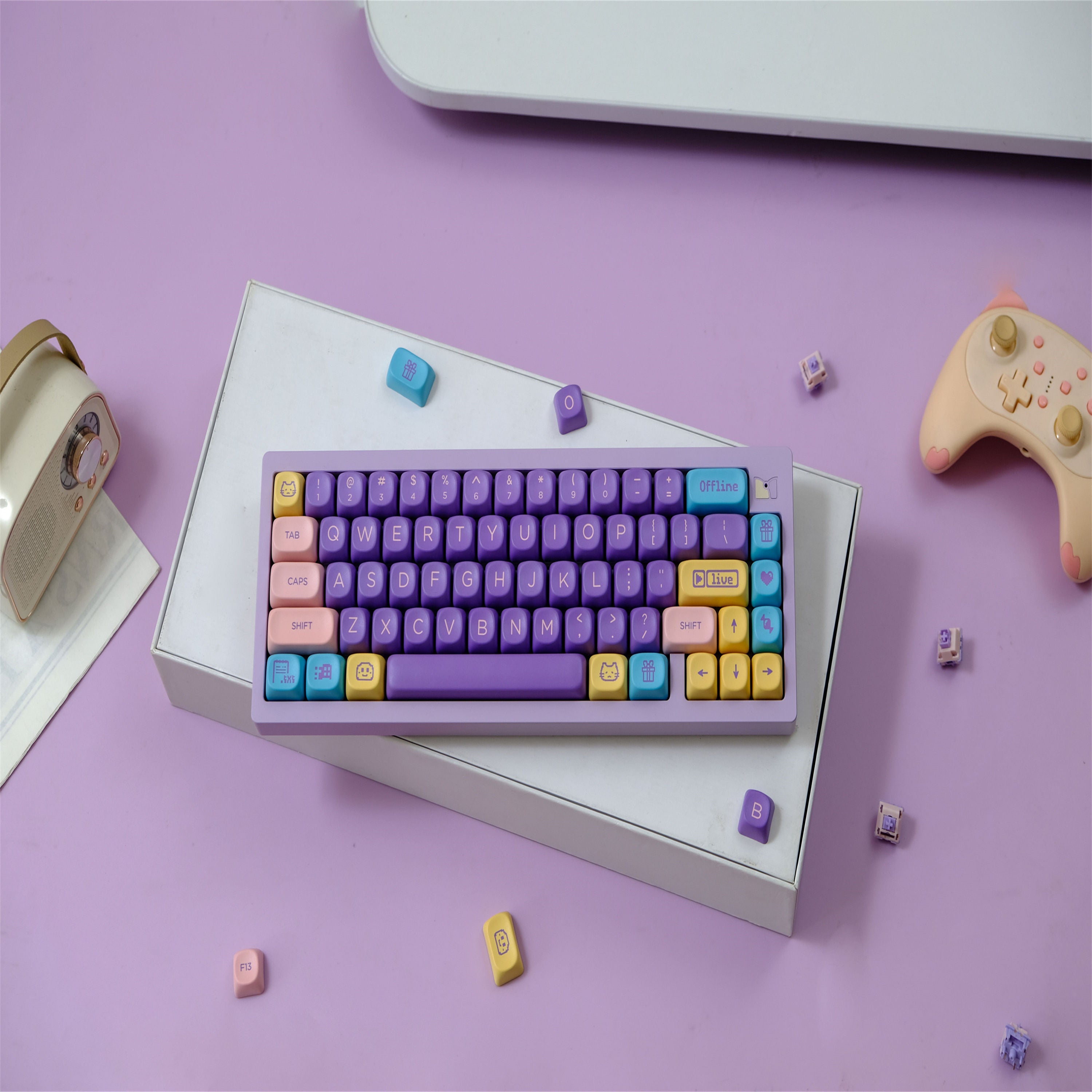 Assorted Candies MOA keycaps