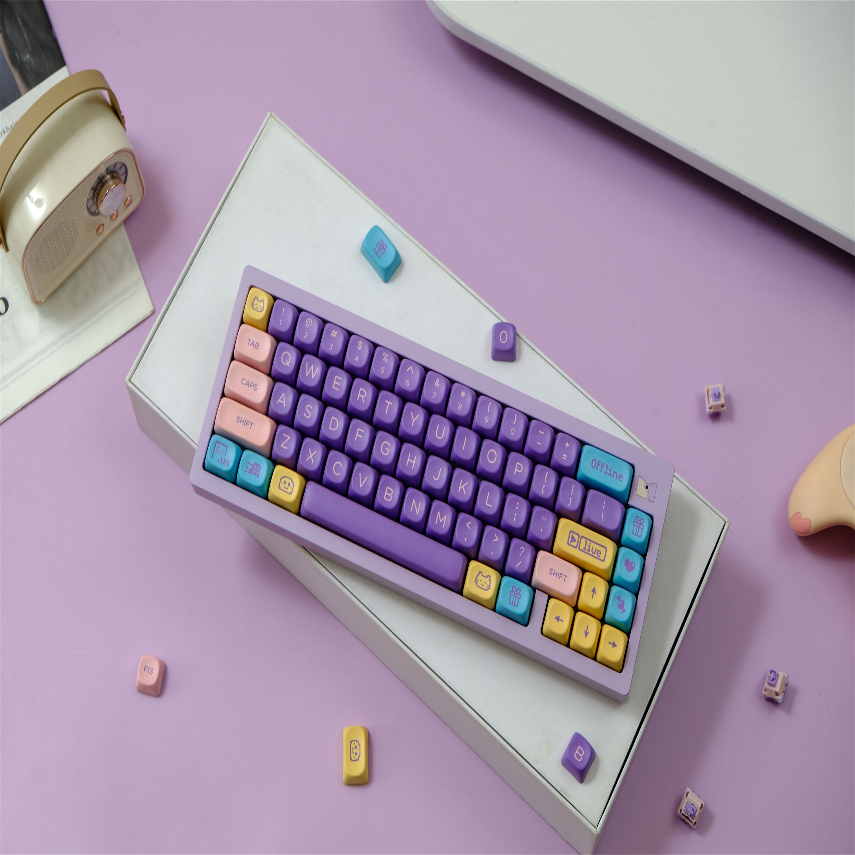 Assorted Candies MOA keycaps