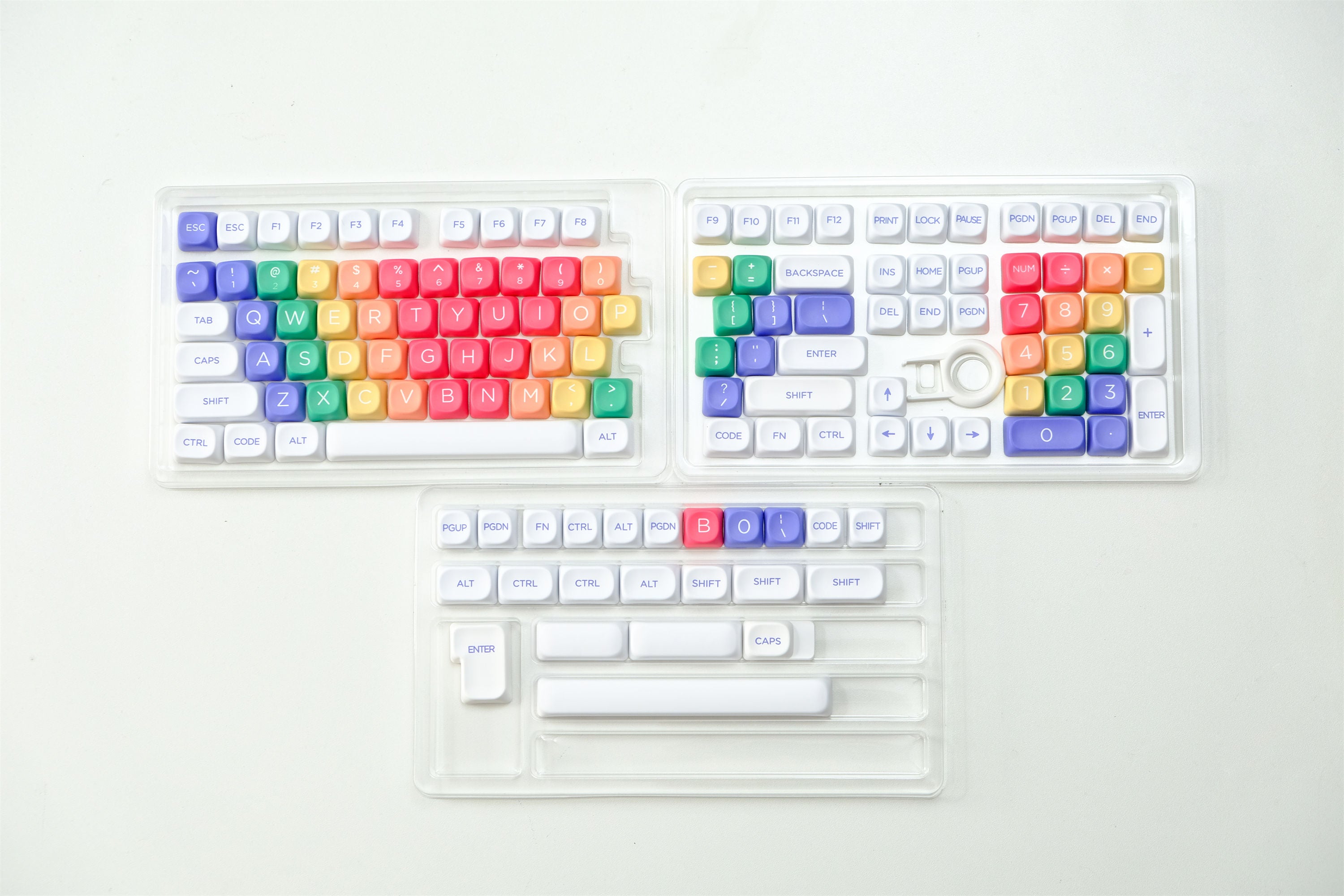 CLICK White Keycaps