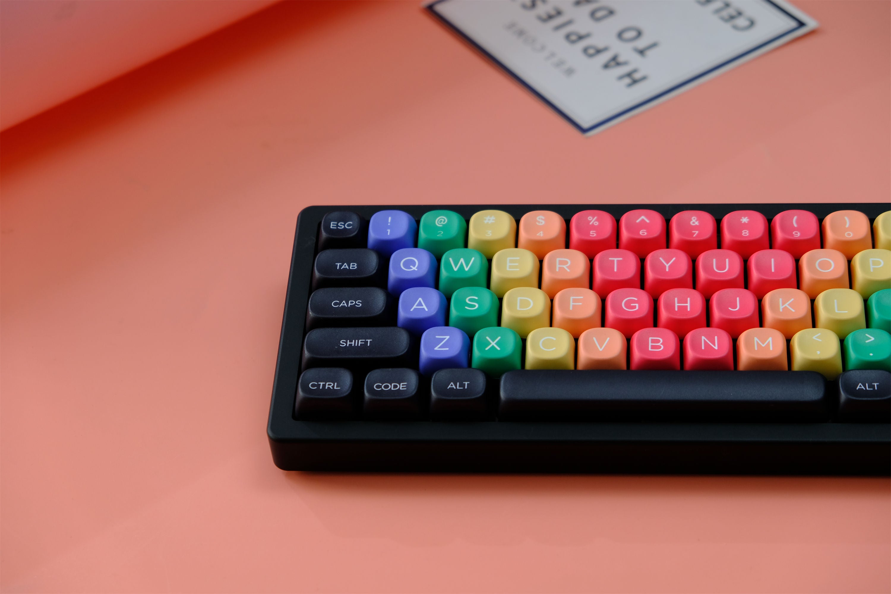 CLICK Black Keycaps