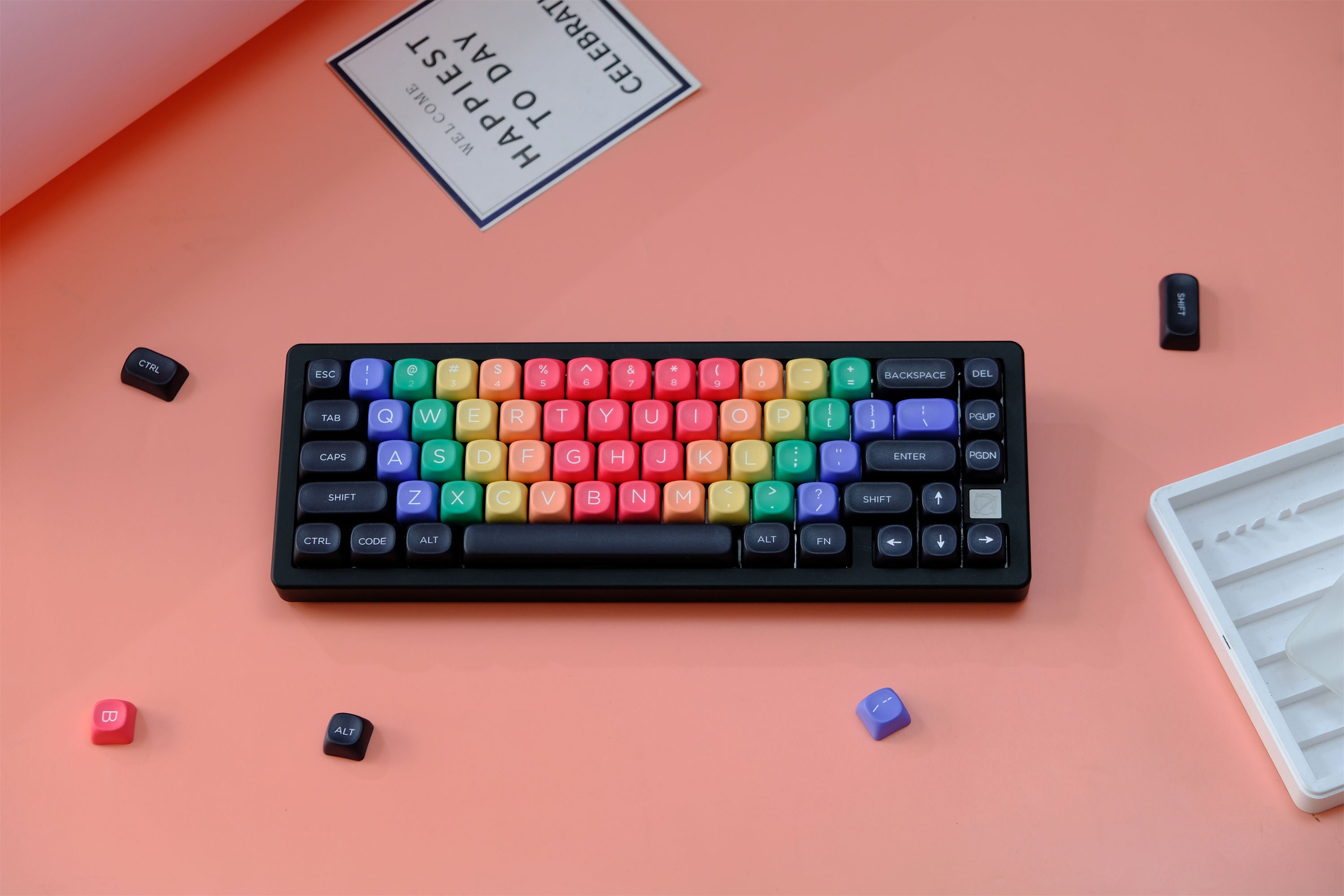 CLICK Black Keycaps