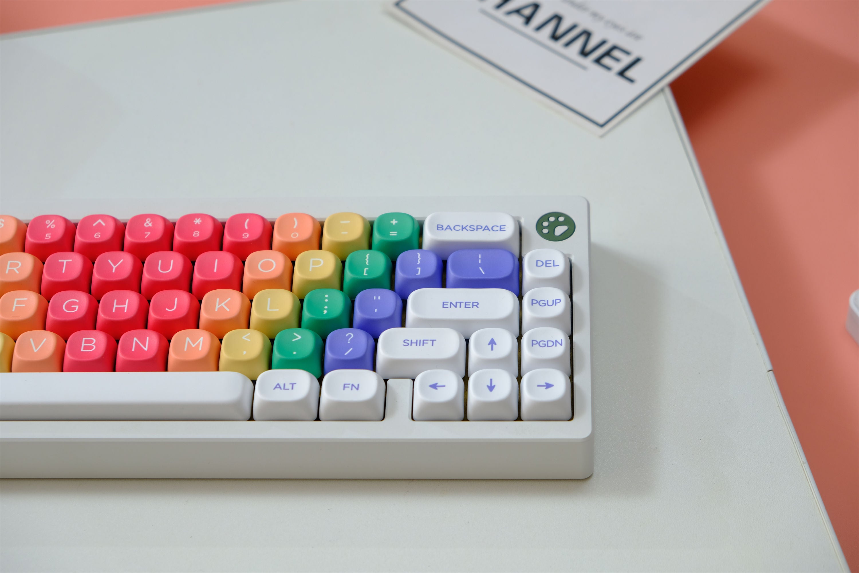 CLICK White Keycaps