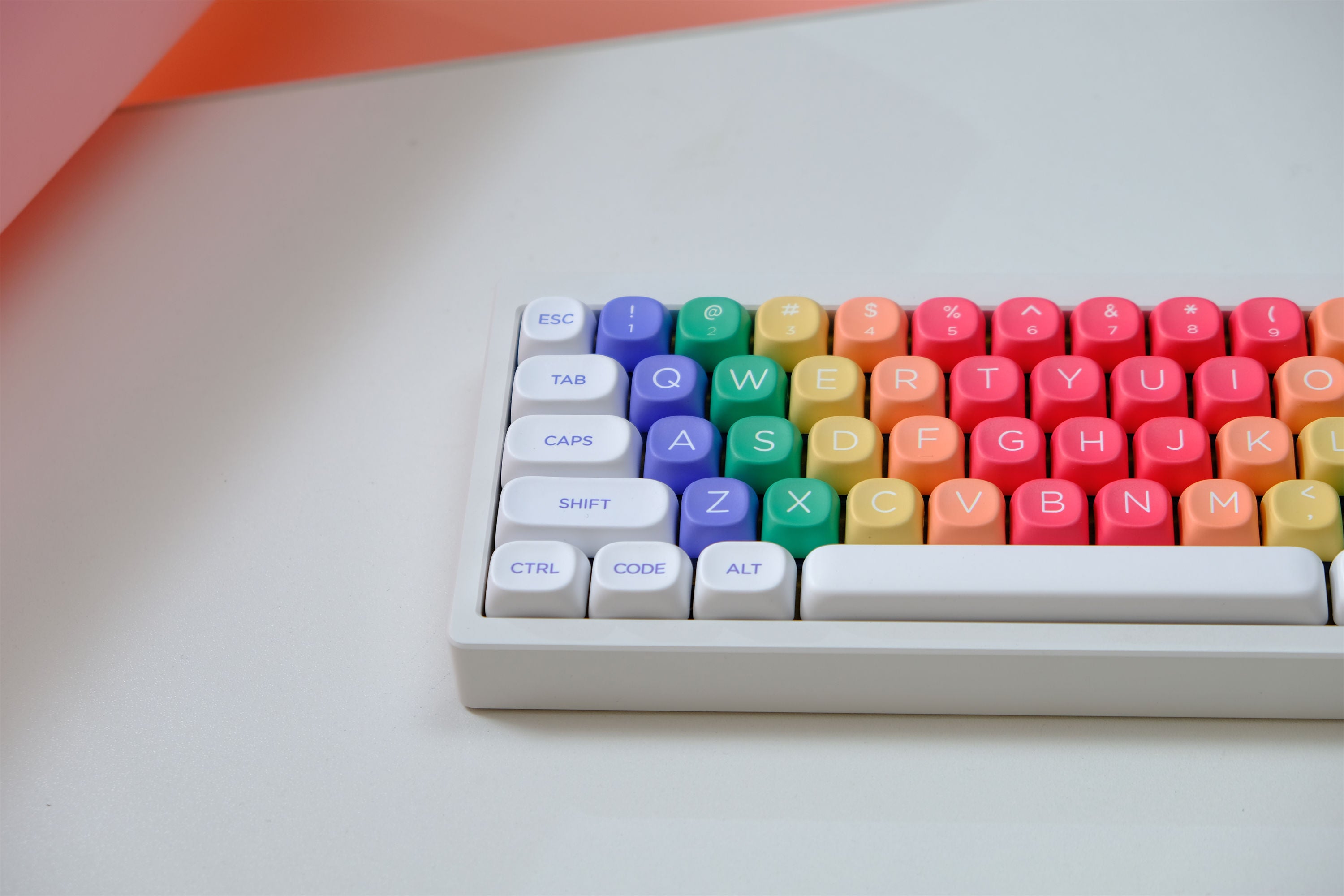 CLICK White Keycaps