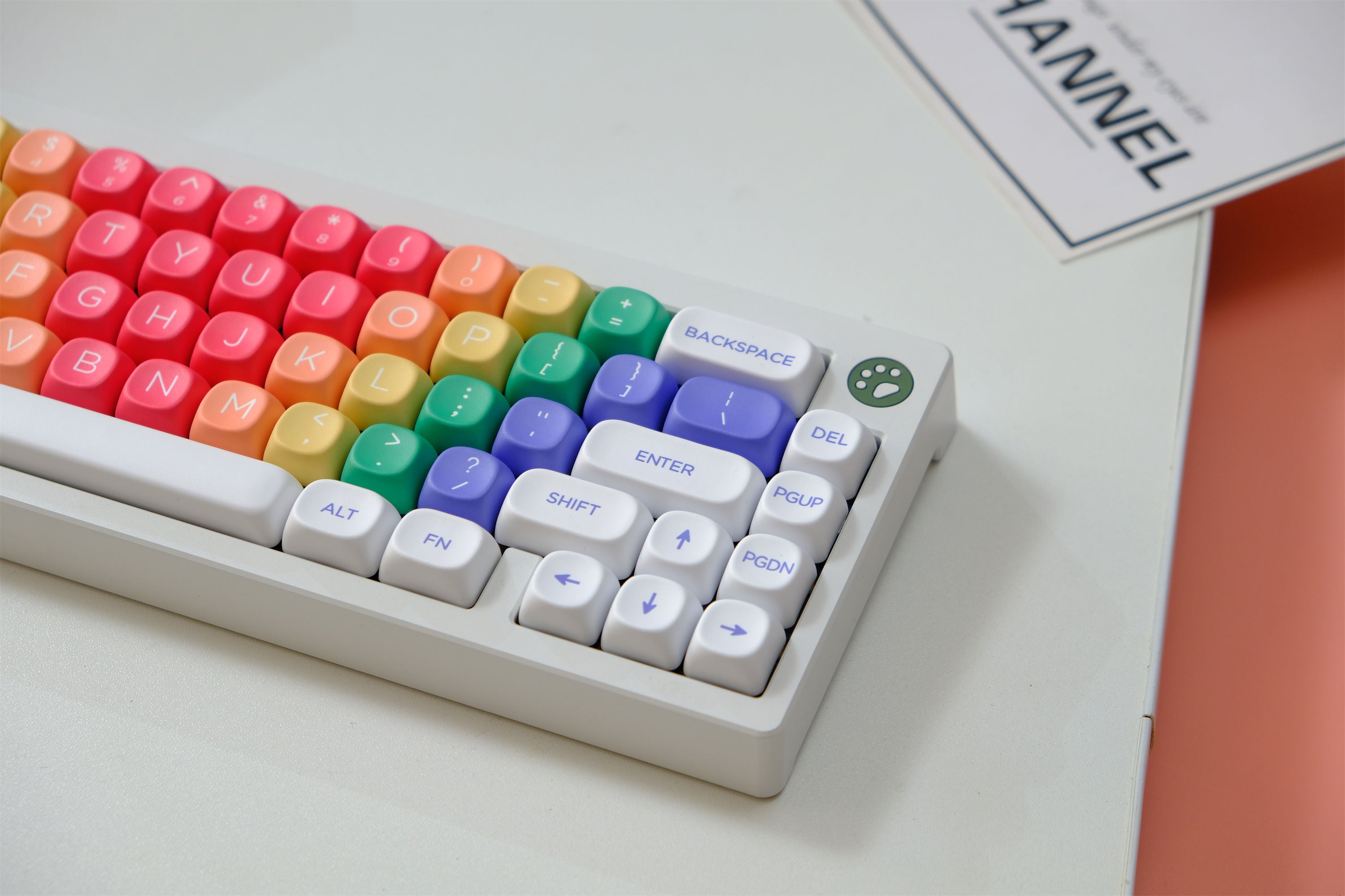 CLICK White Keycaps
