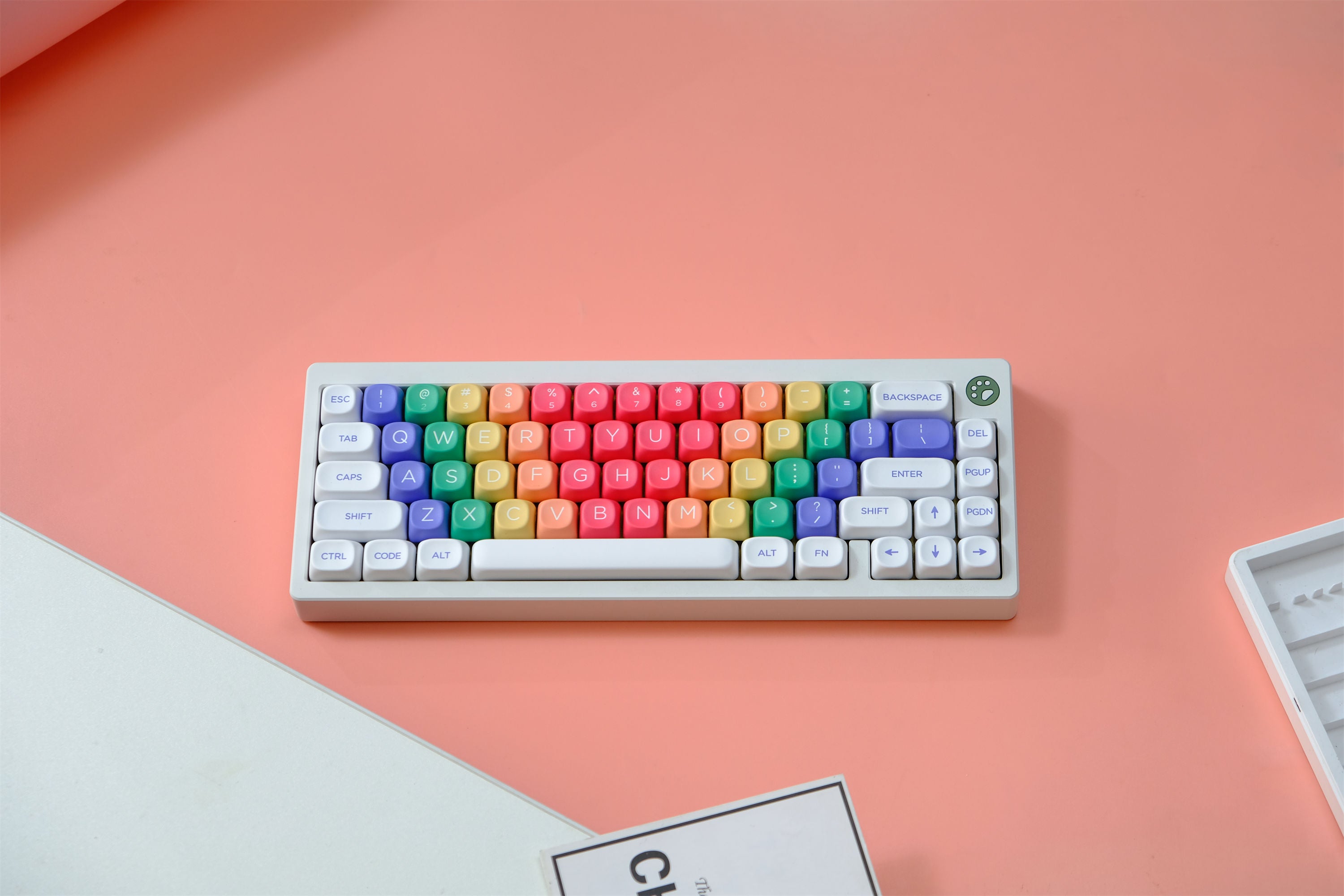 CLICK White Keycaps