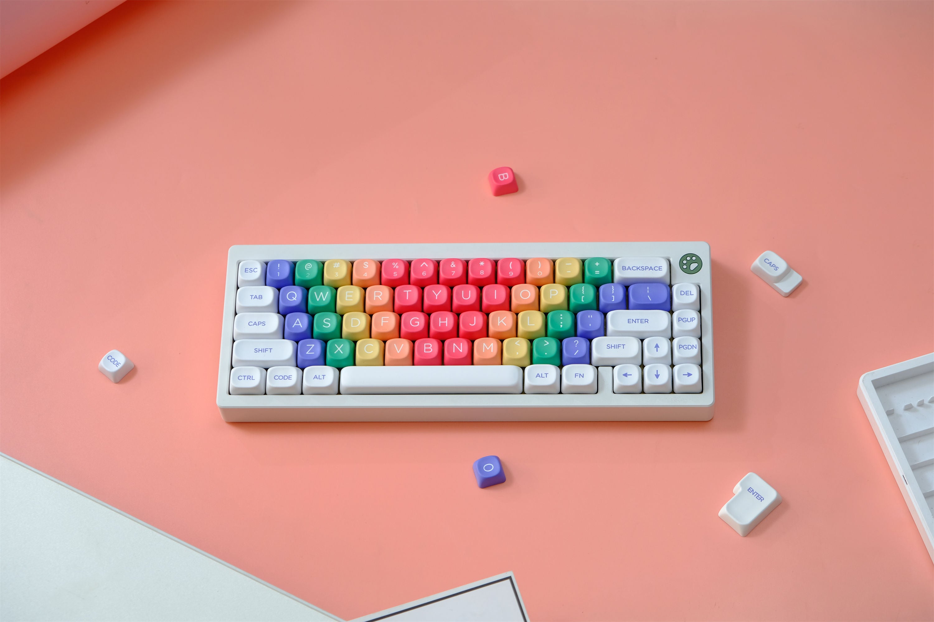 CLICK White Keycaps