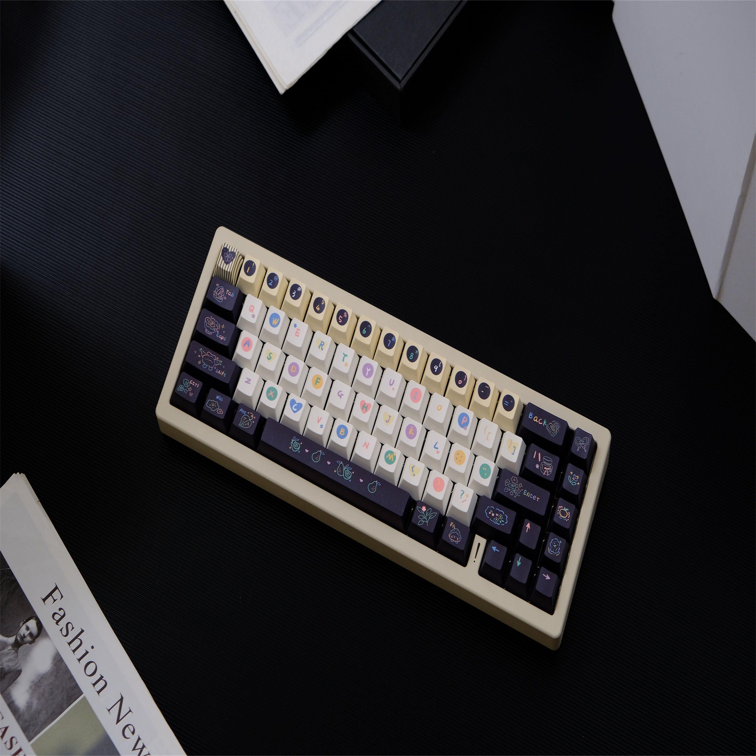 Sweet Cheese Ice Cream keycaps