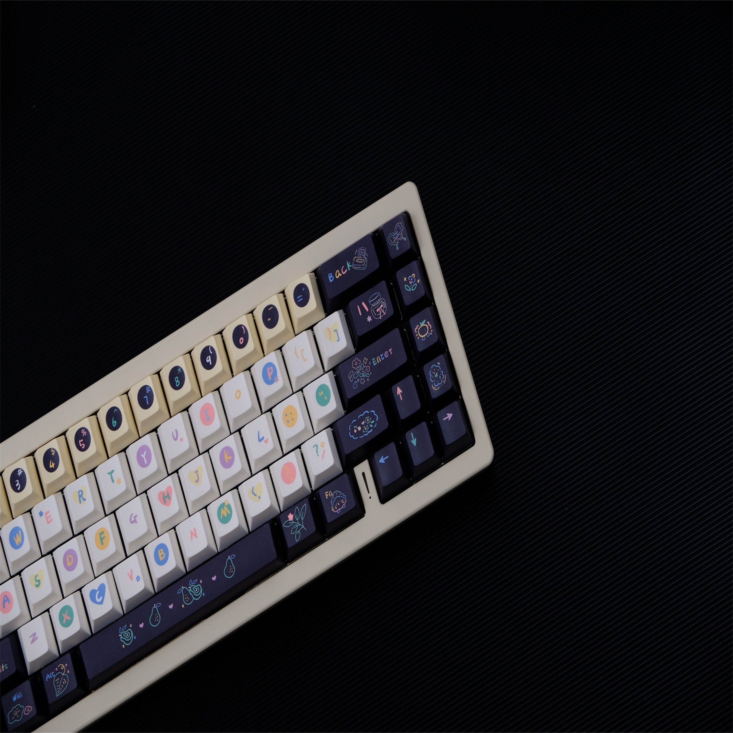 Sweet Cheese Ice Cream keycaps