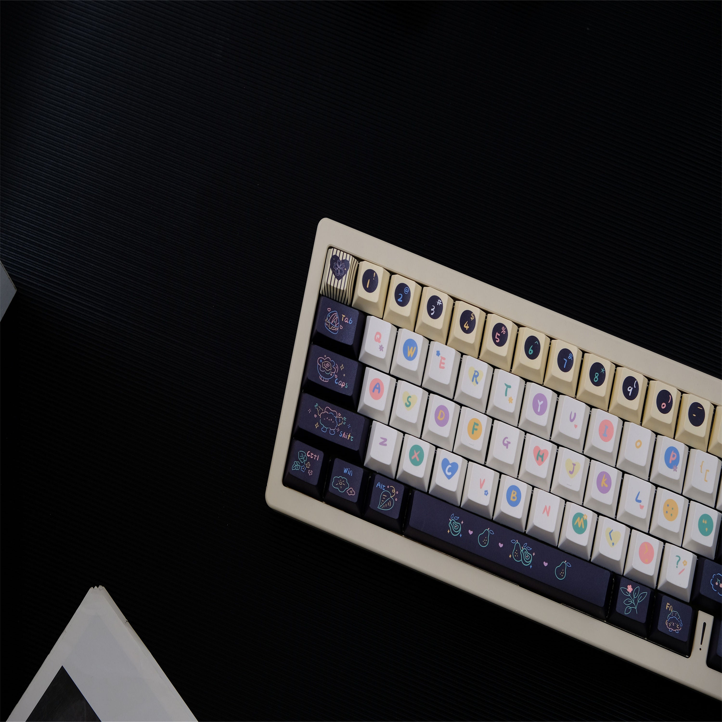 Sweet Cheese Ice Cream keycaps