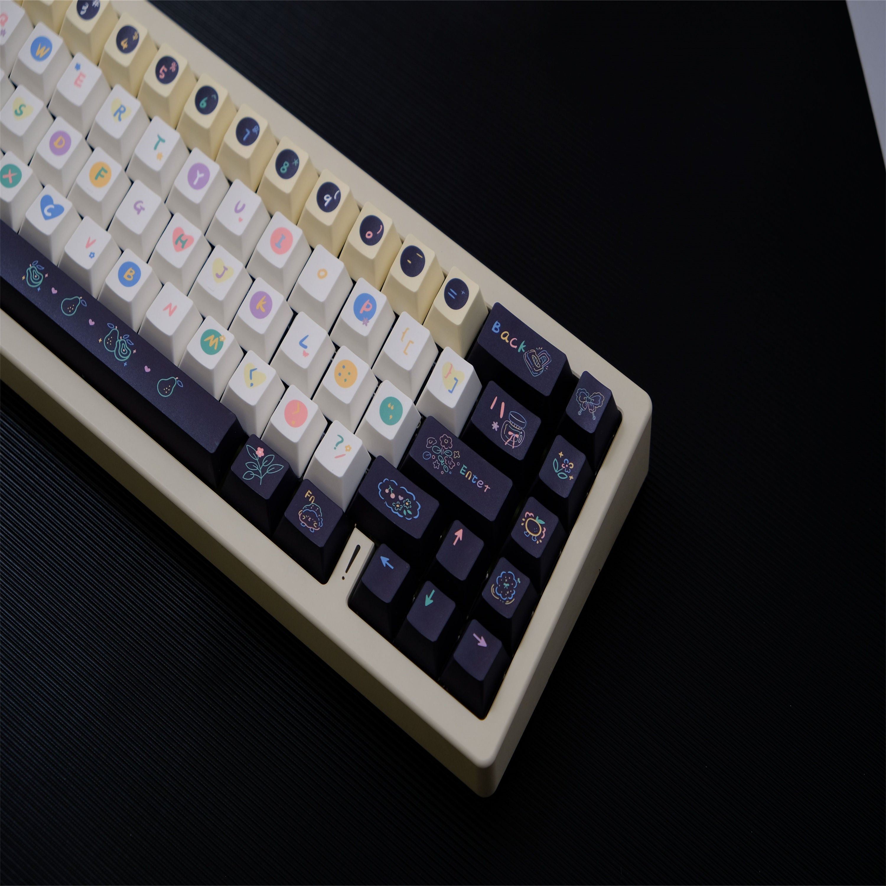 Sweet Cheese Ice Cream keycaps