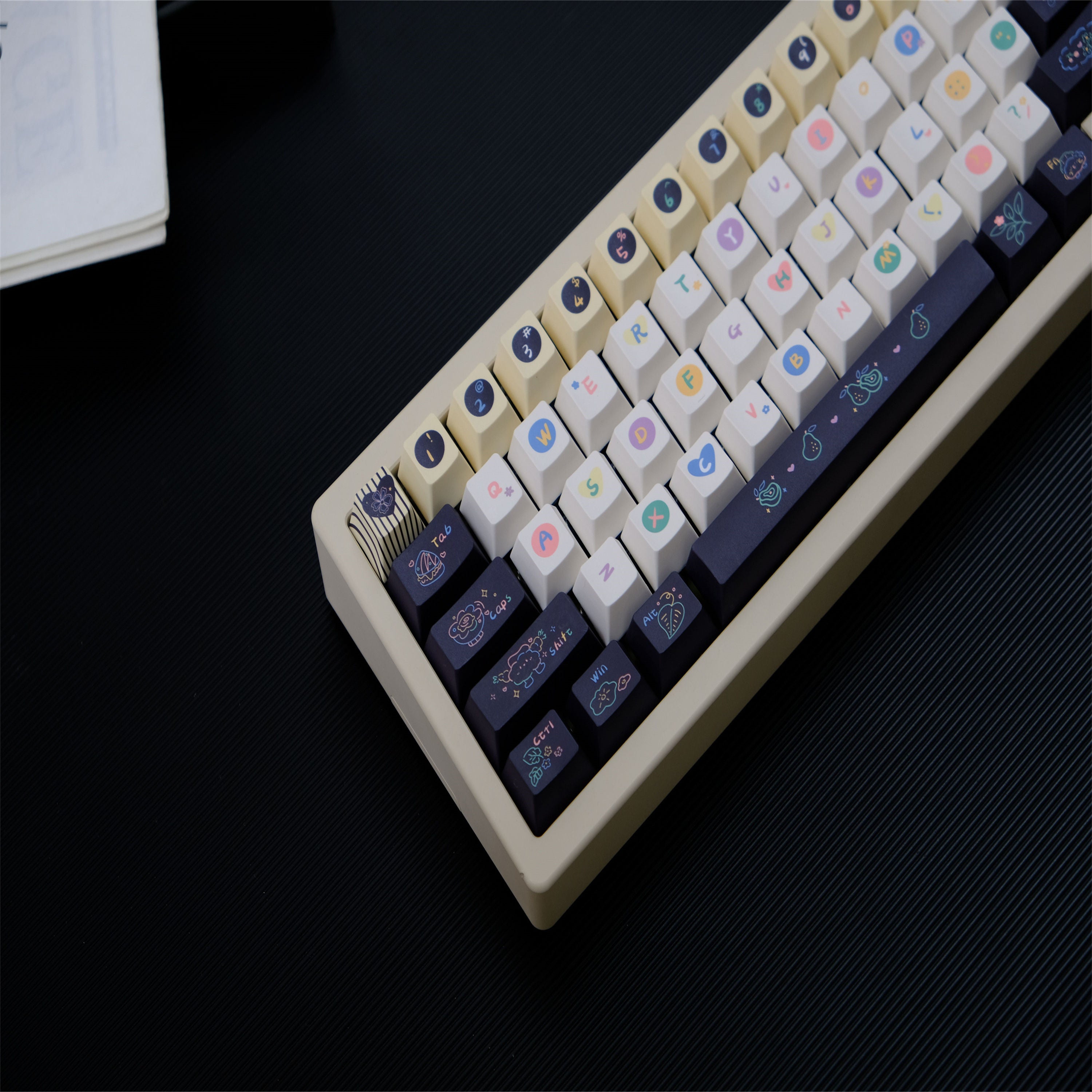 Sweet Cheese Ice Cream keycaps