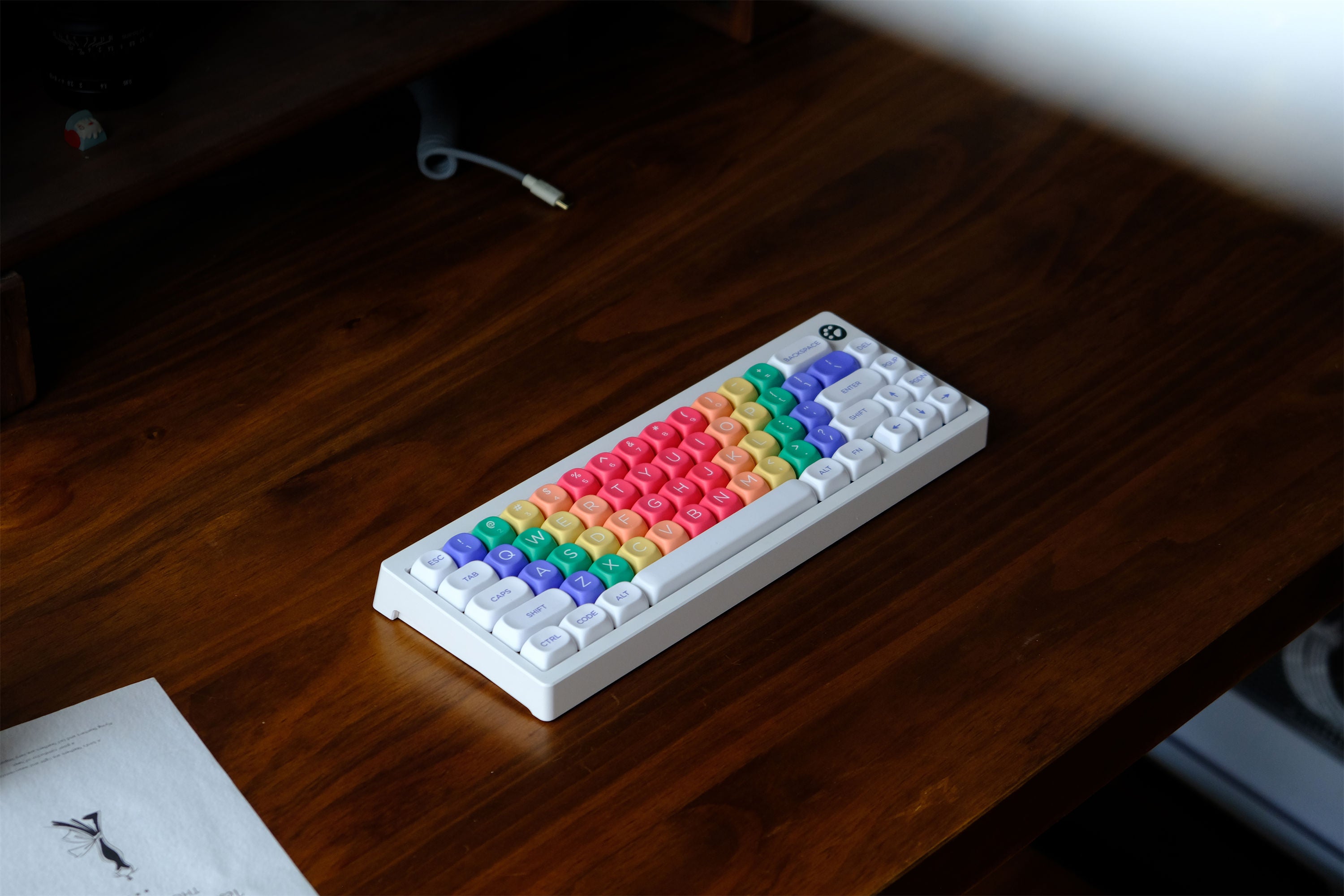 CLICK White Keycaps