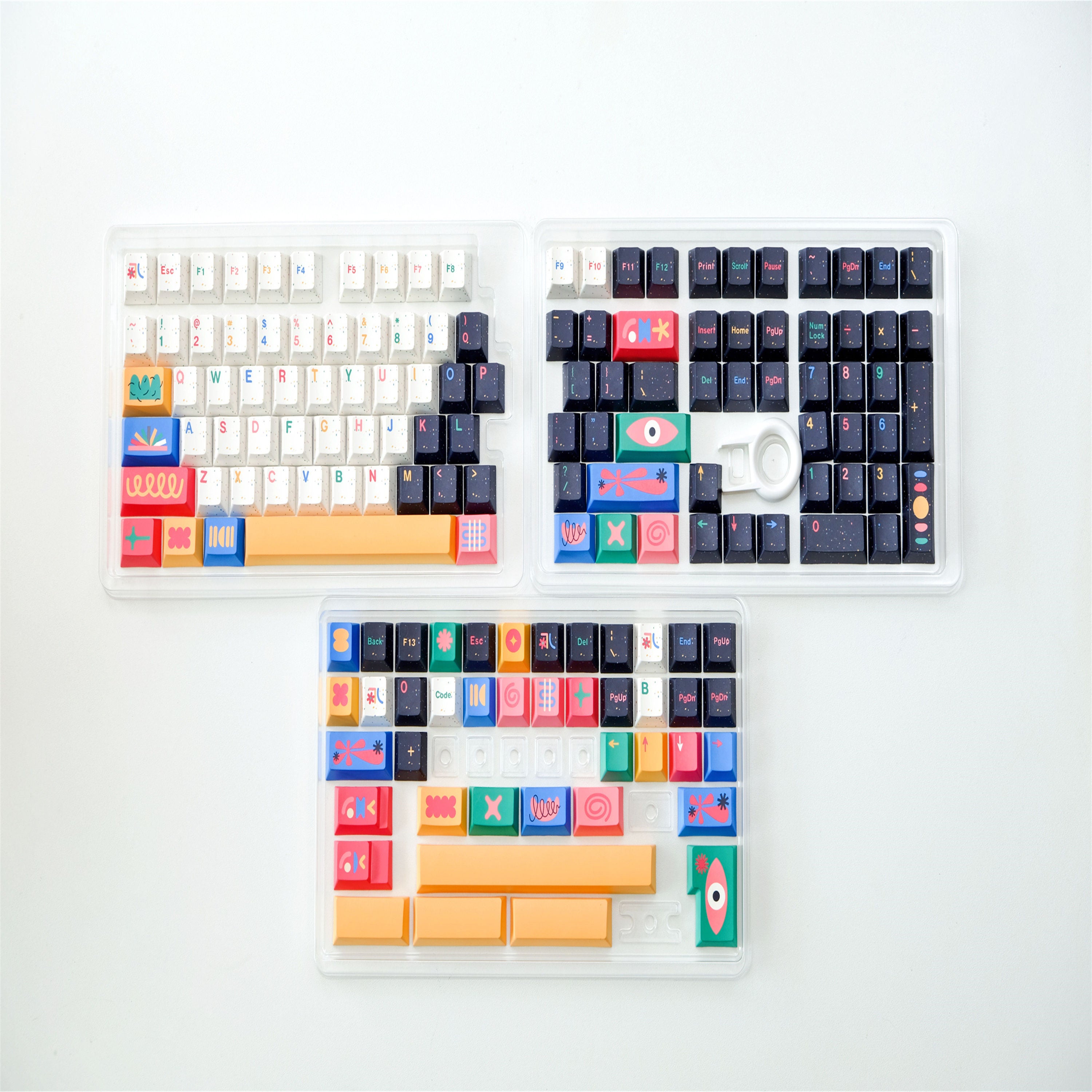 Motif keycaps
