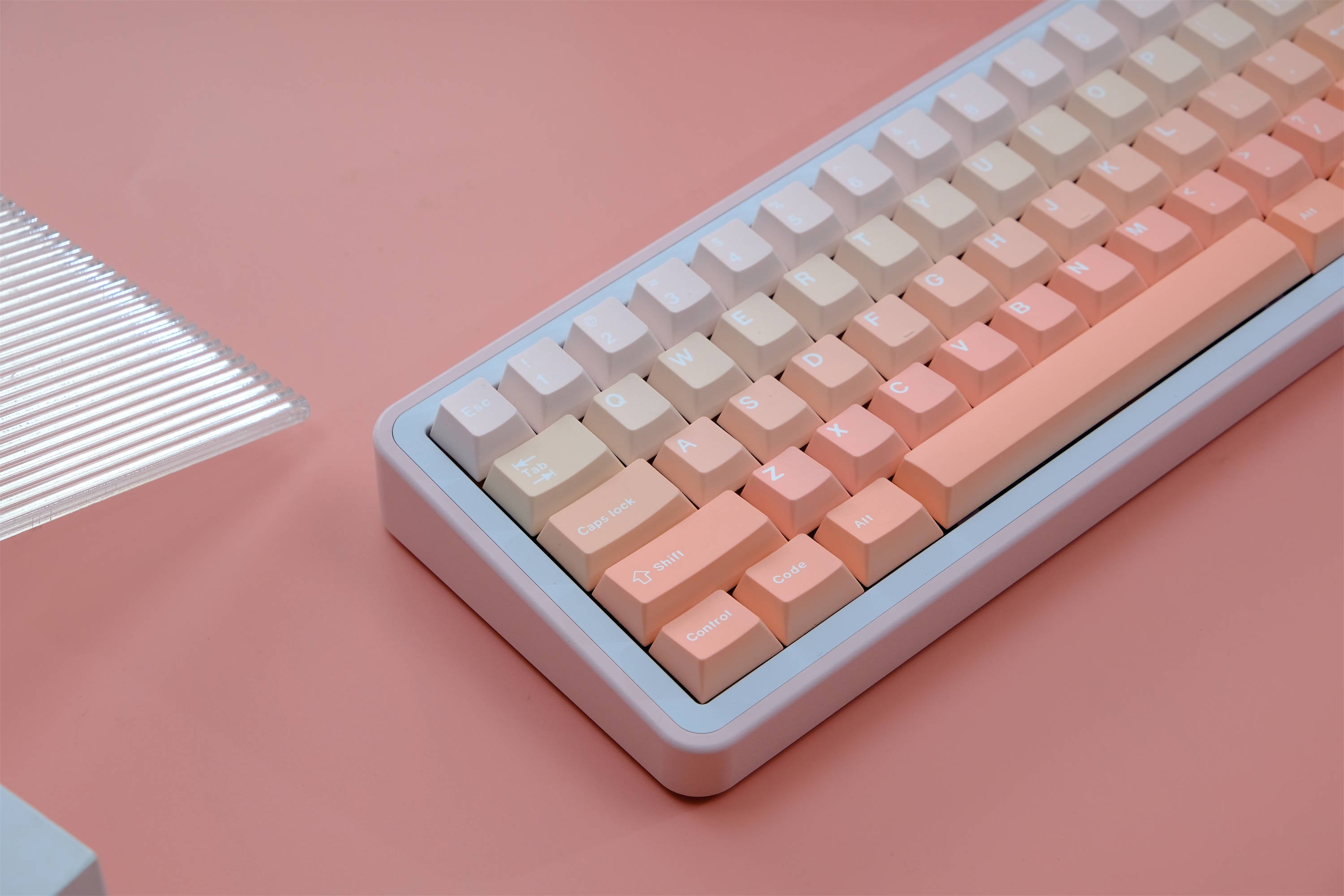 Blush keycaps