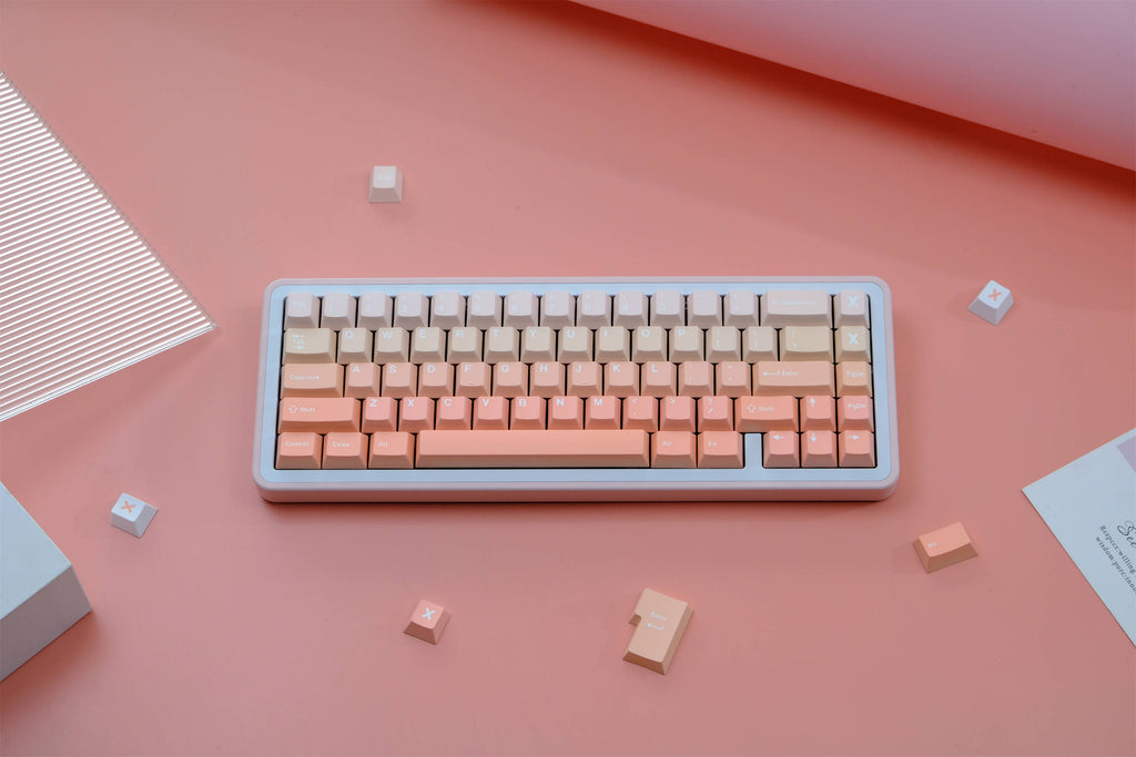 Blush keycaps