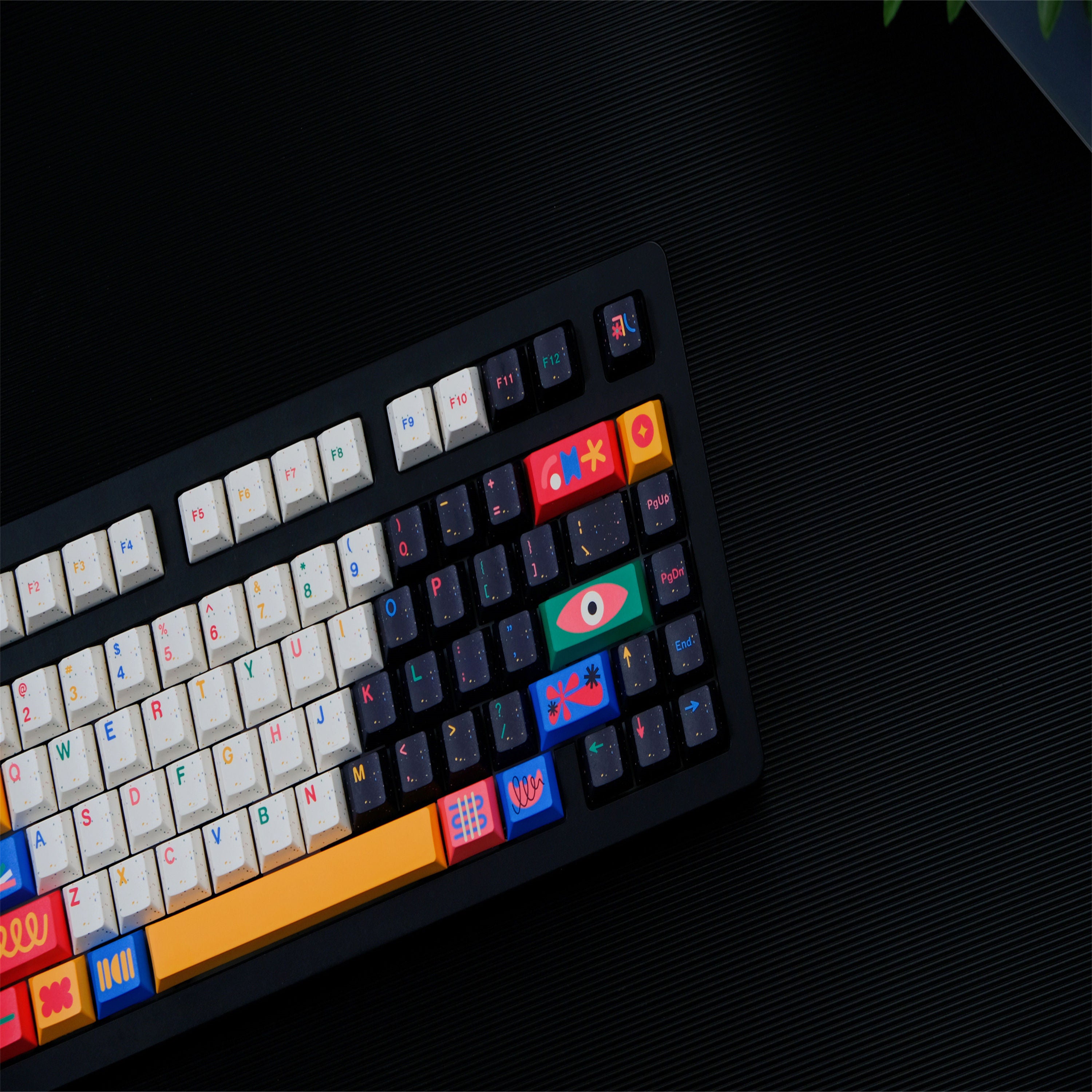 Motif keycaps