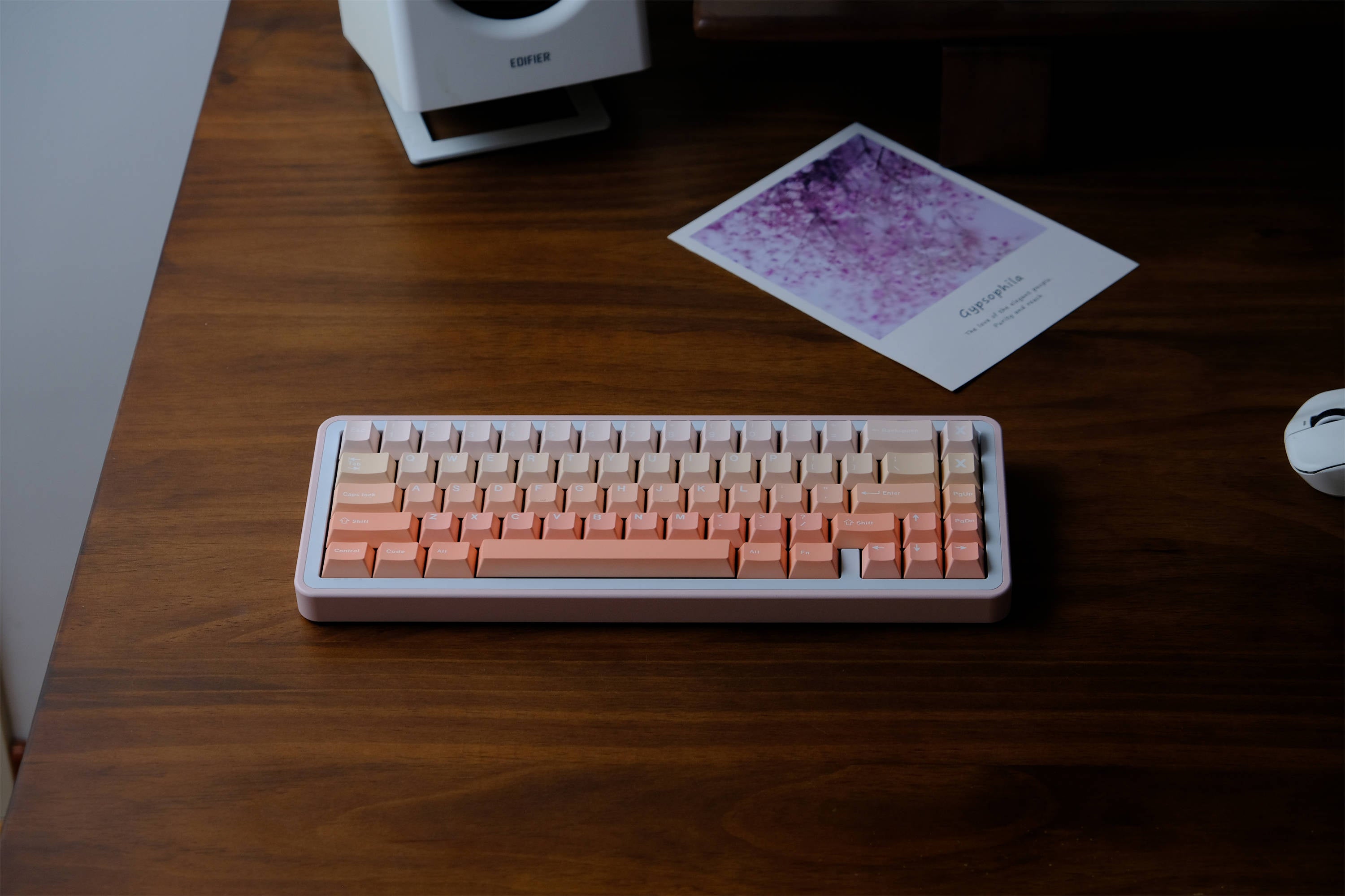 Blush keycaps