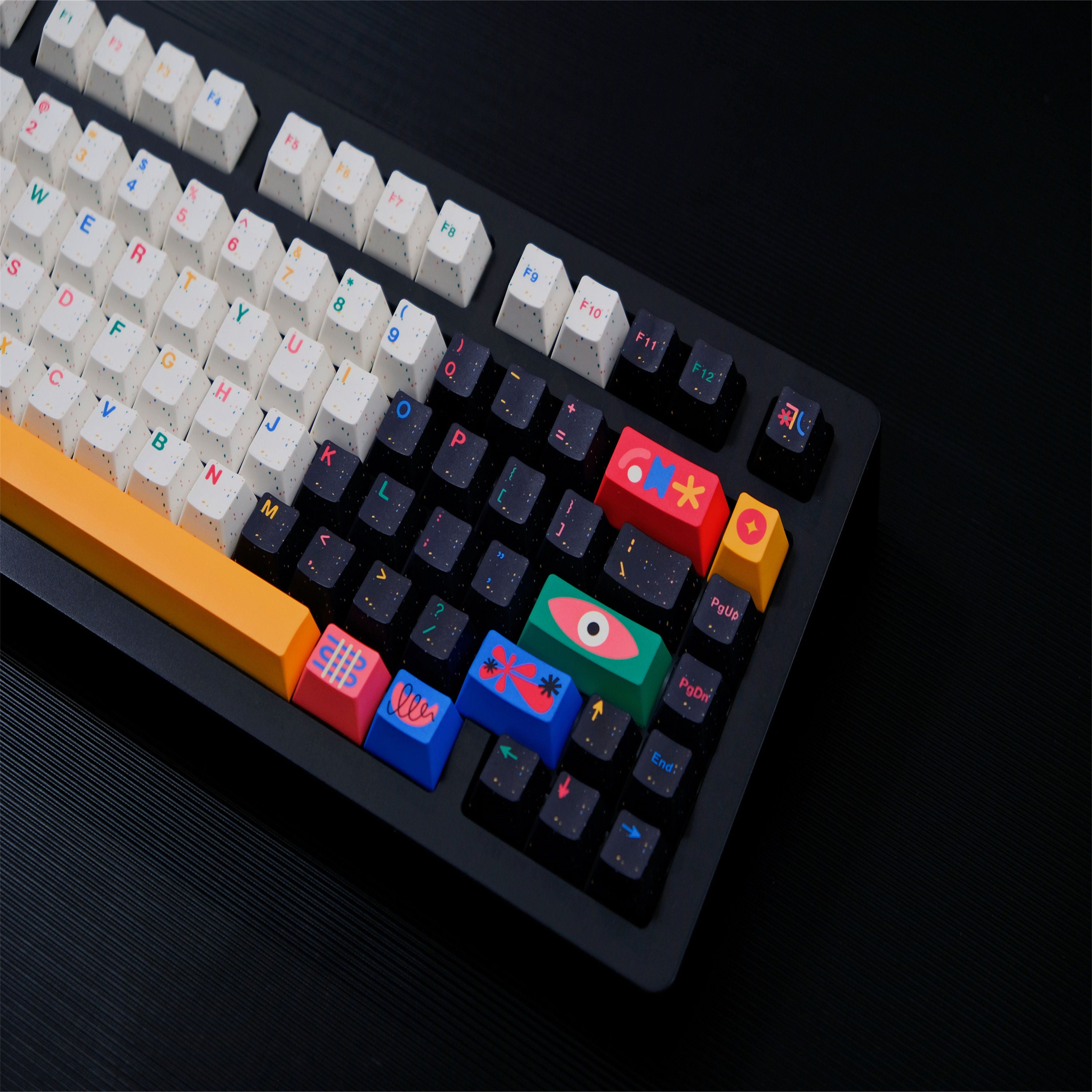 Motif keycaps