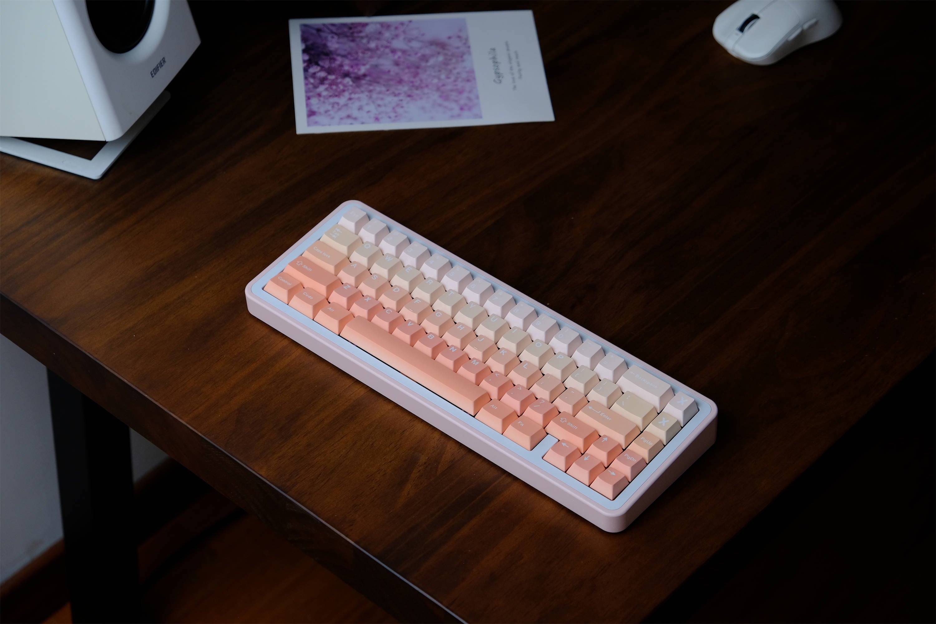 Blush keycaps