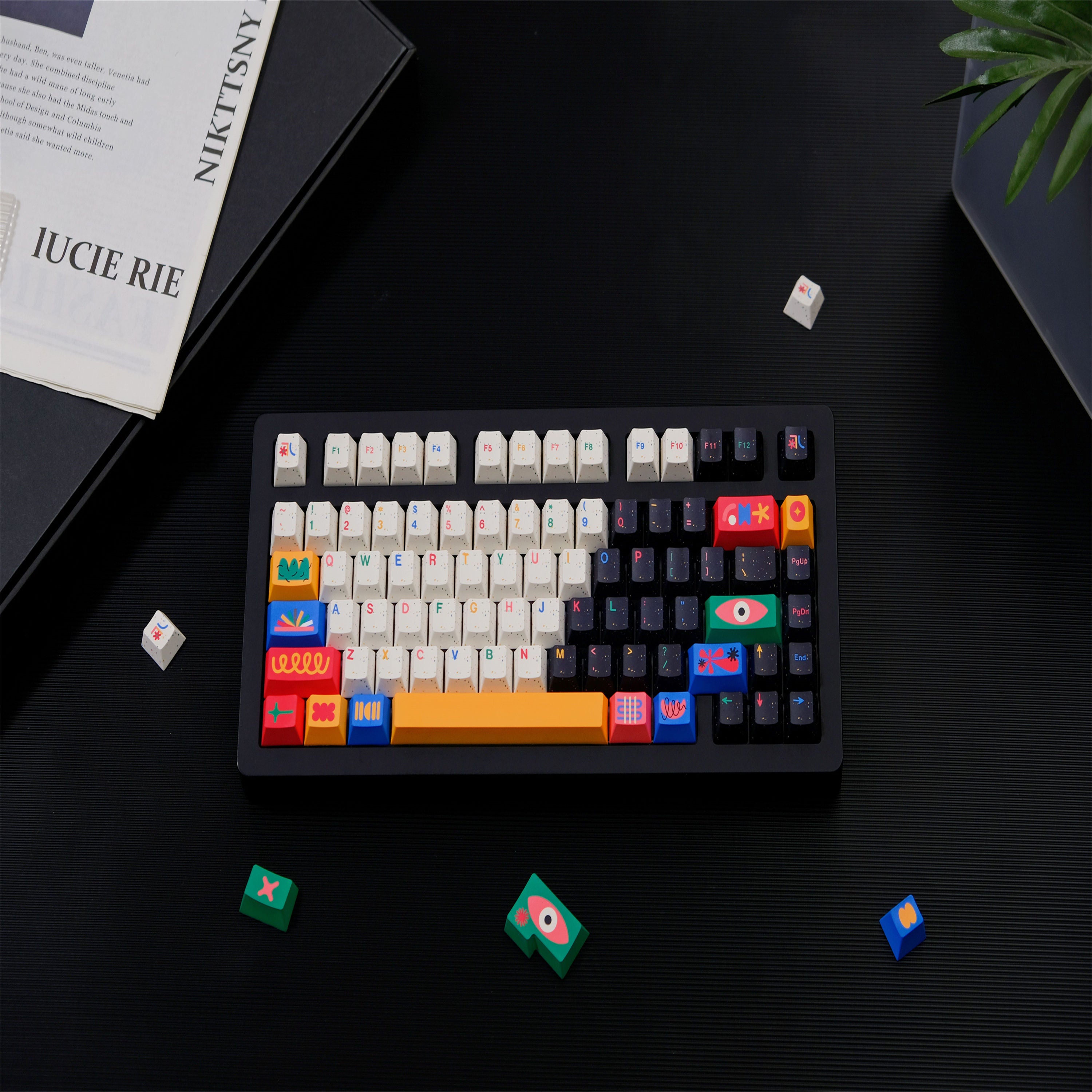 Motif keycaps