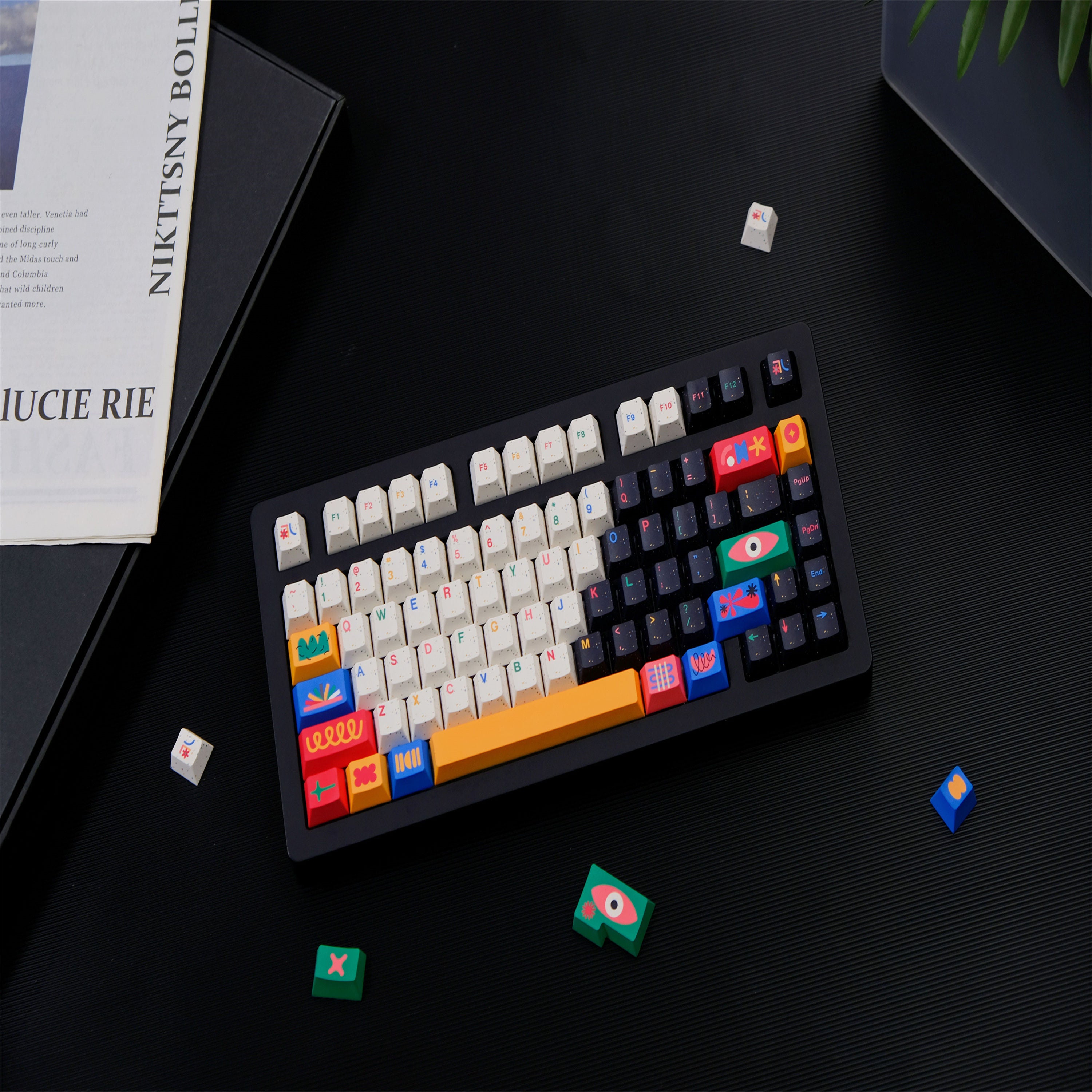 Motif keycaps