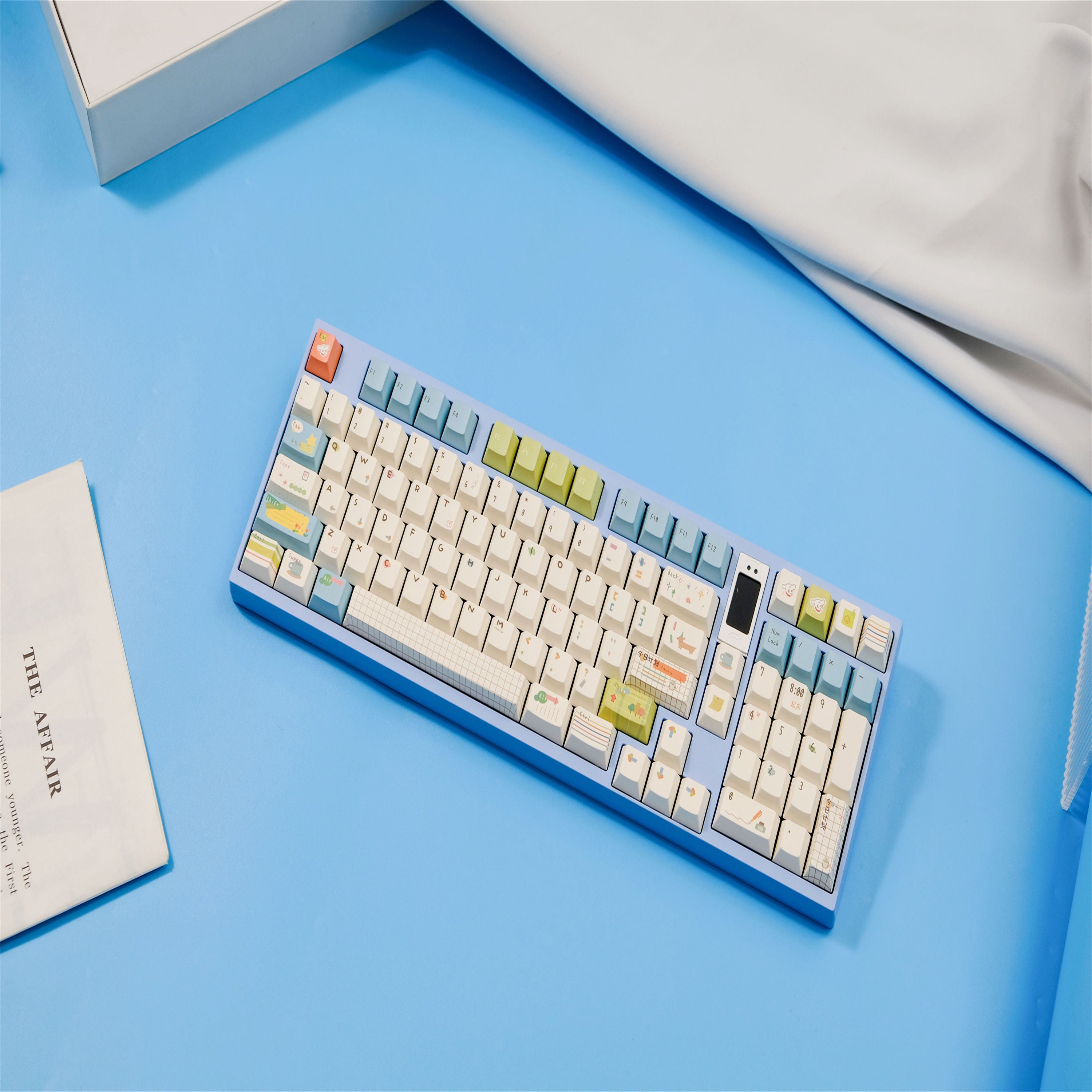 Notebook keycaps