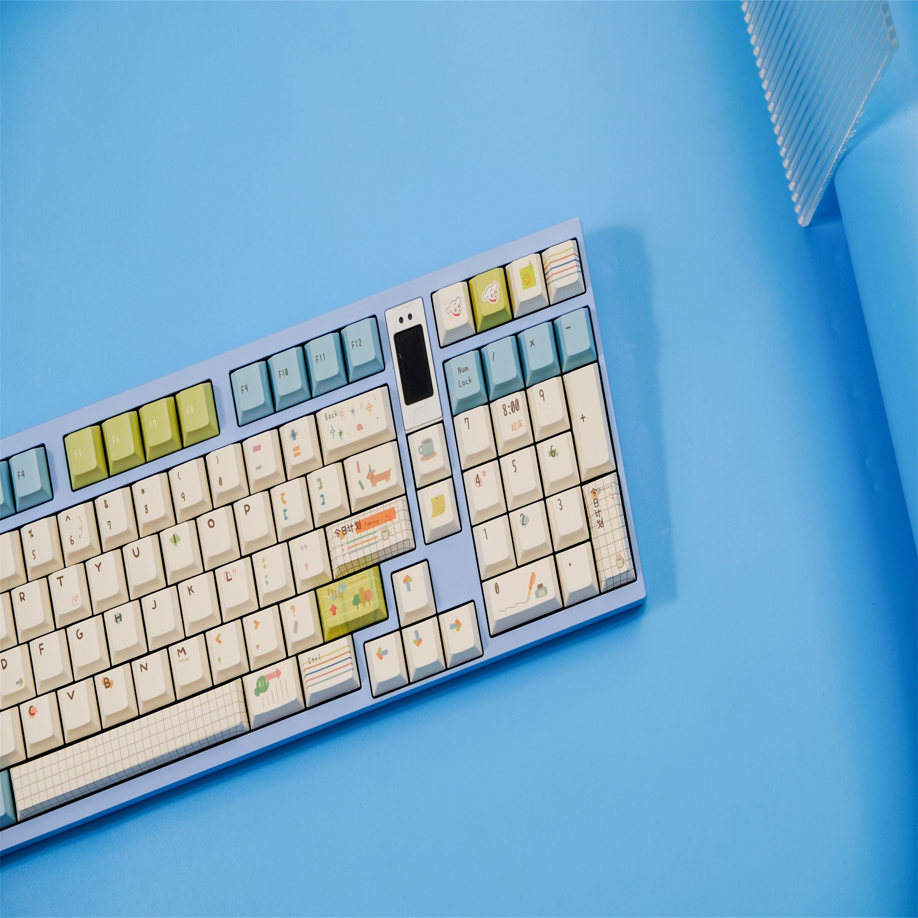 Notebook keycaps