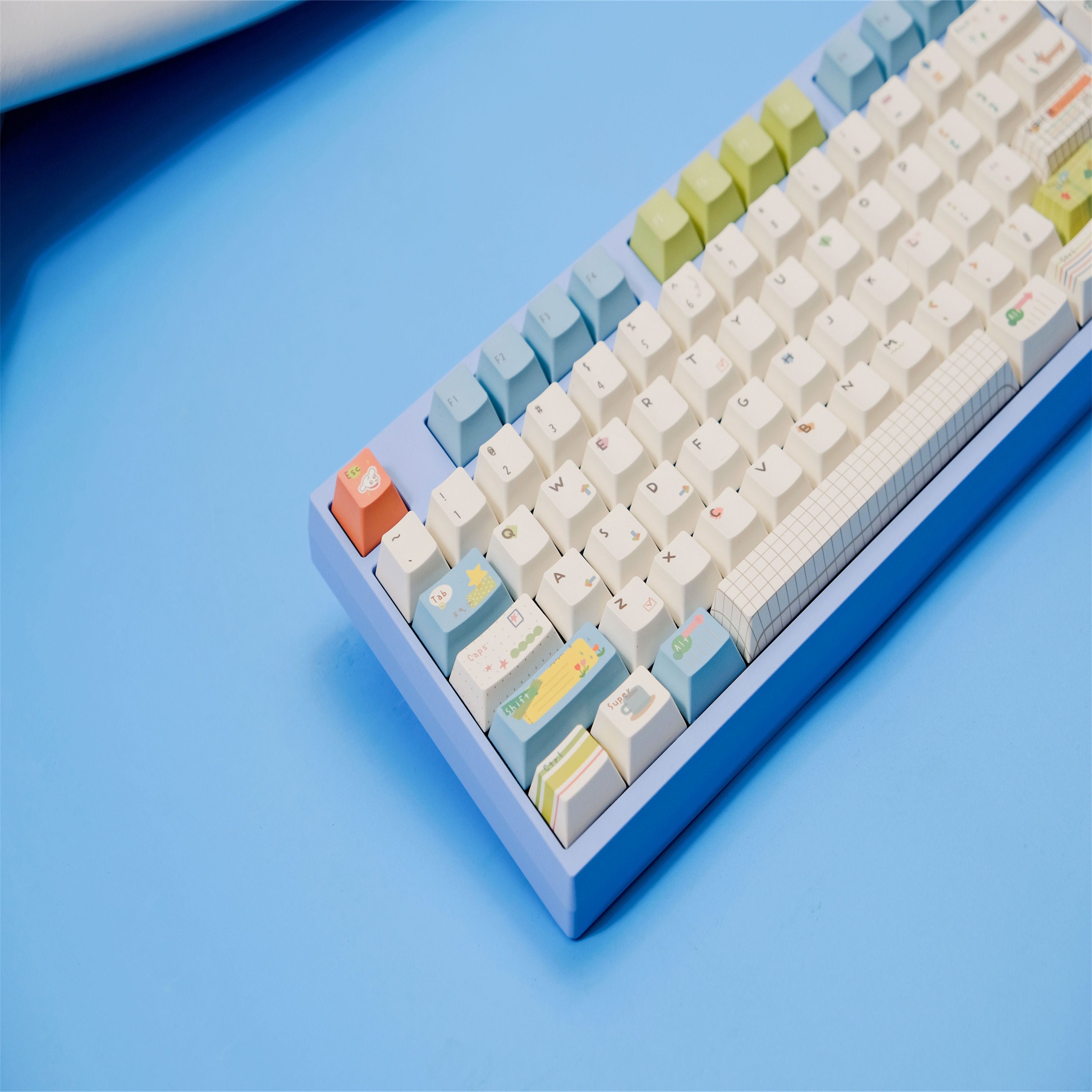 Notebook keycaps