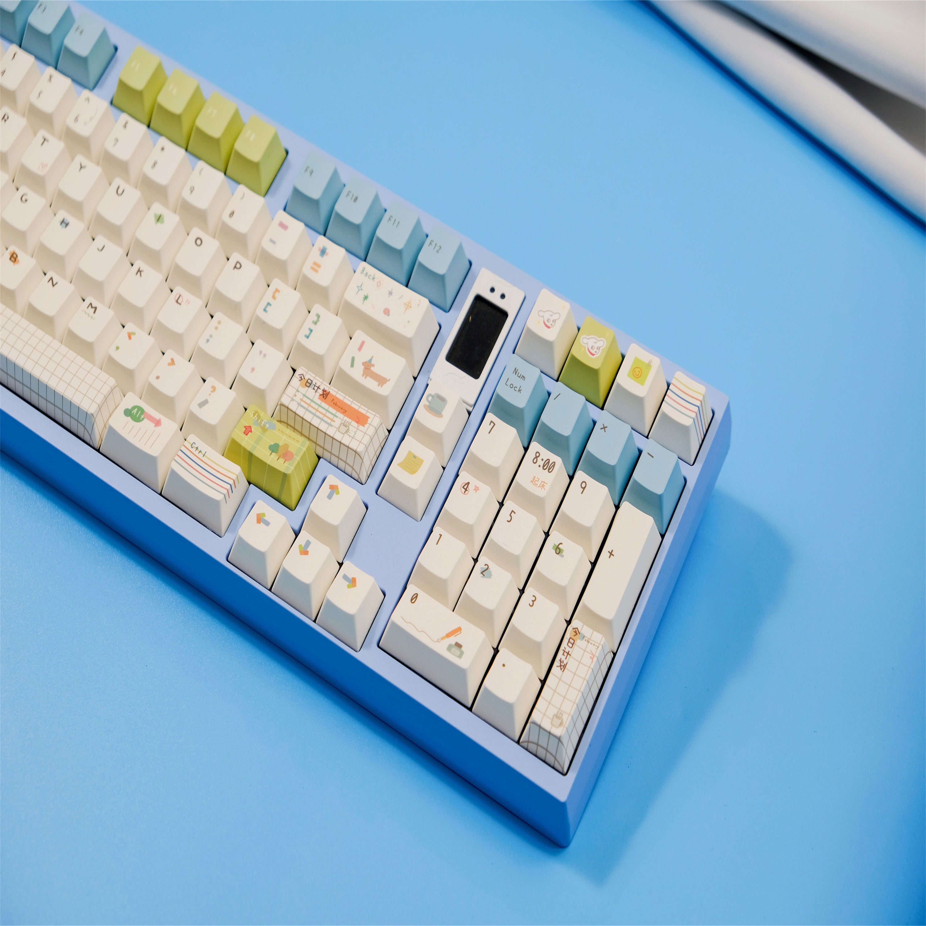 Notebook keycaps