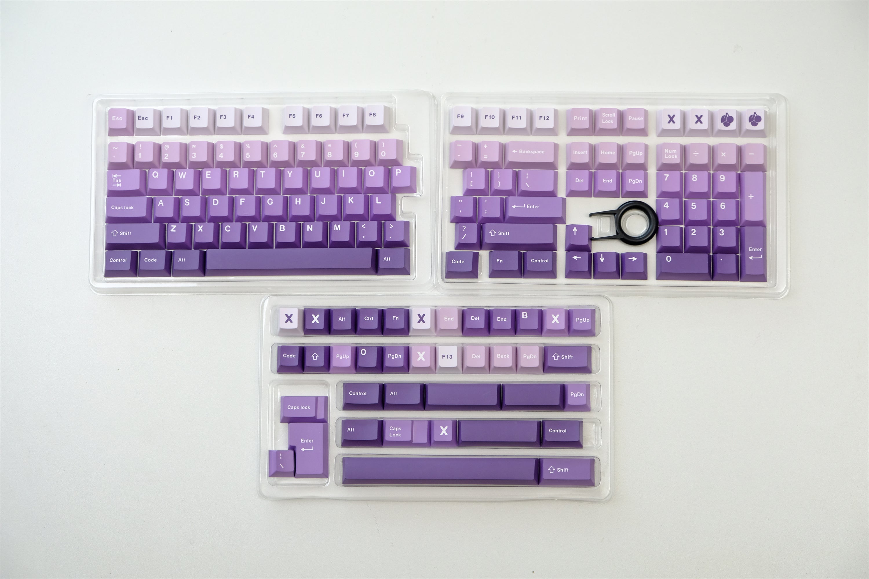 Lavender keycaps