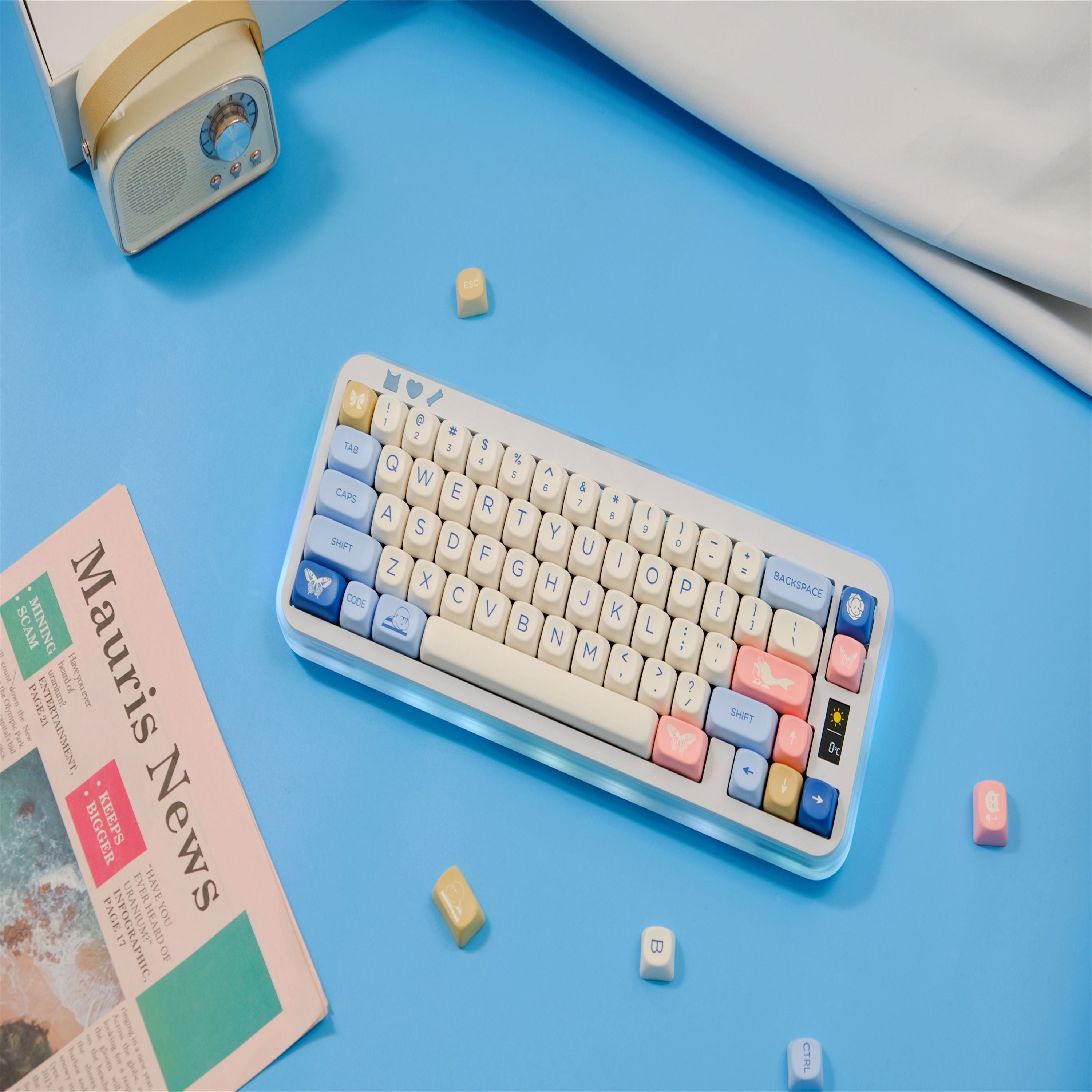 Underland MOA keycaps
