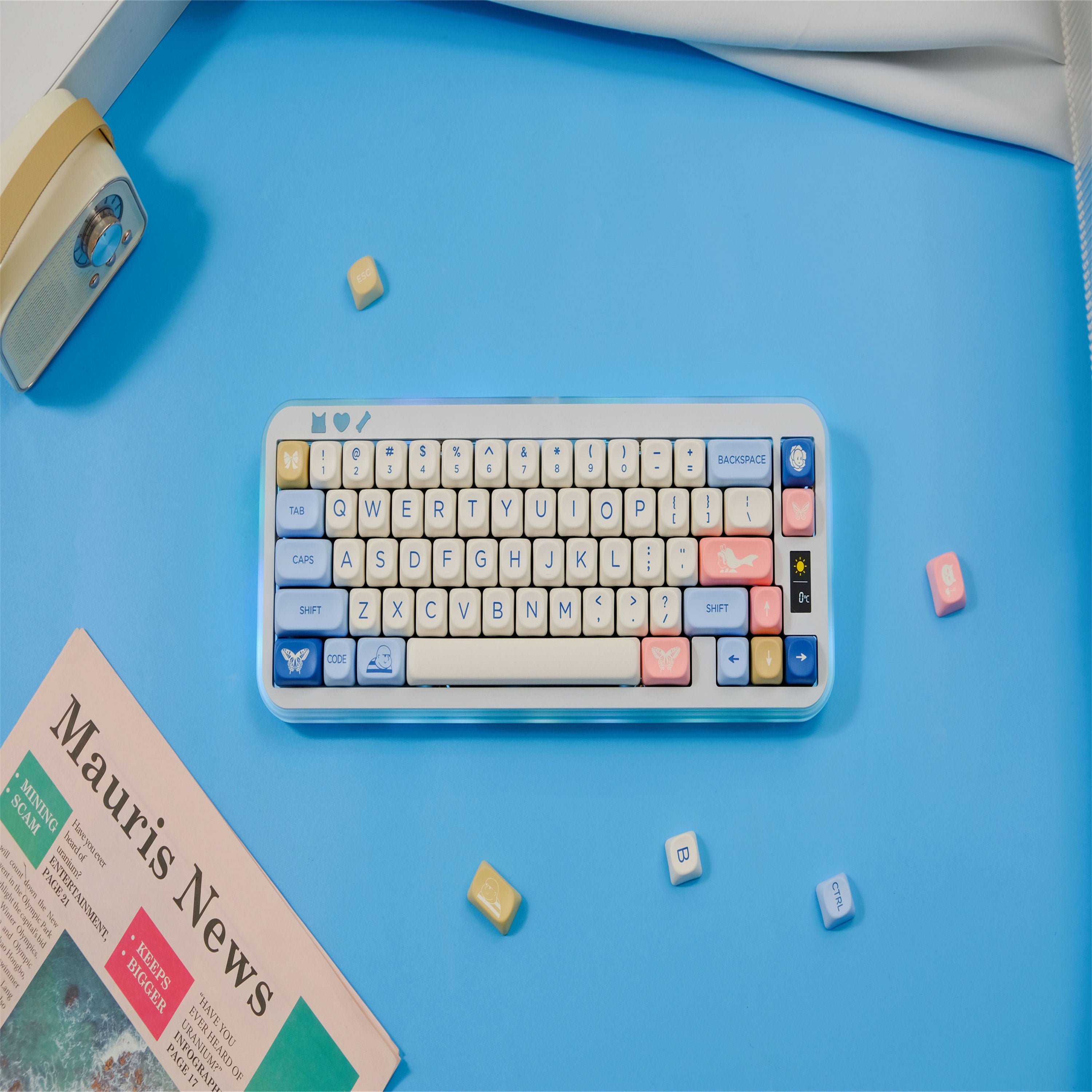 Underland MOA keycaps