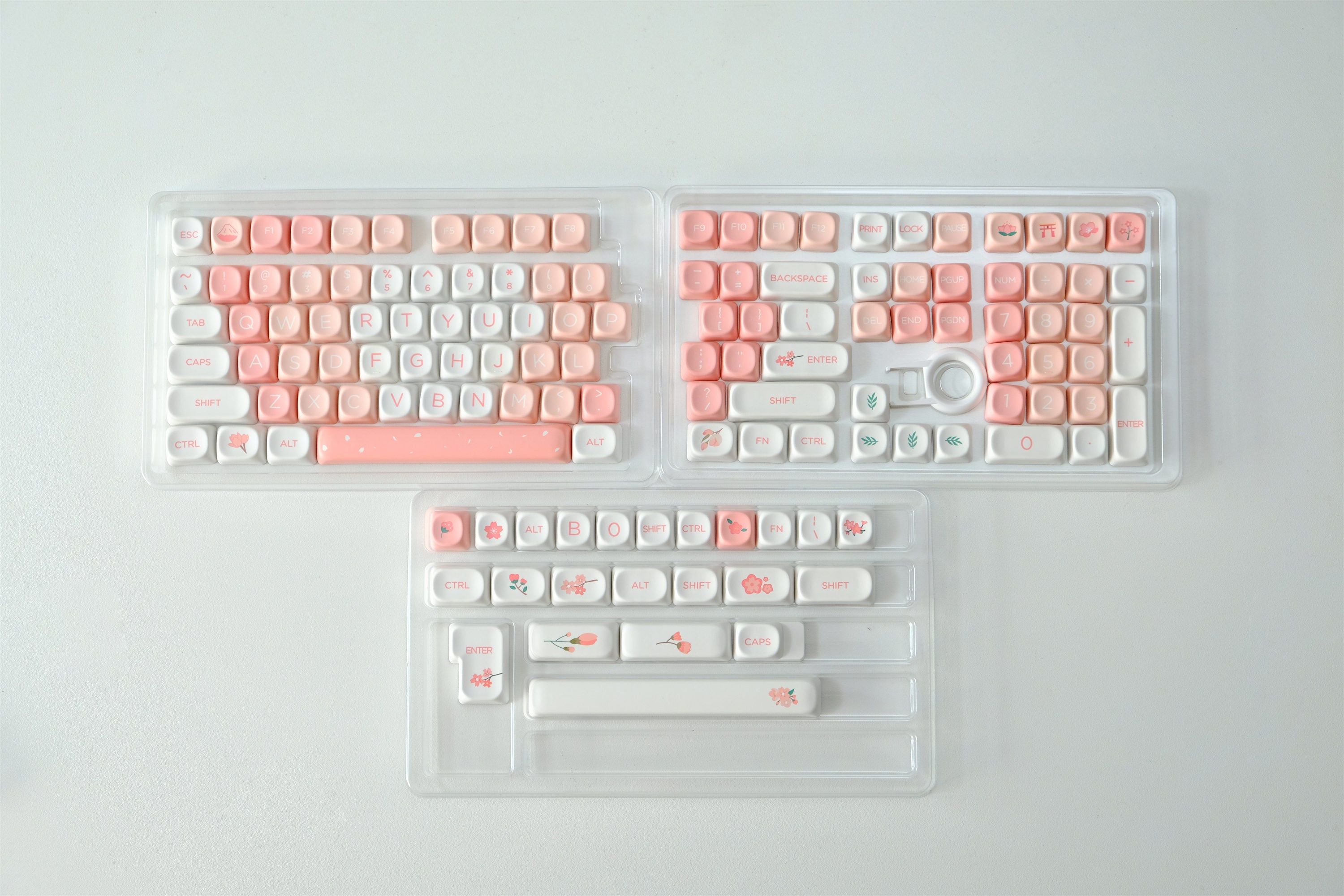 Sakura Dodo Keycaps