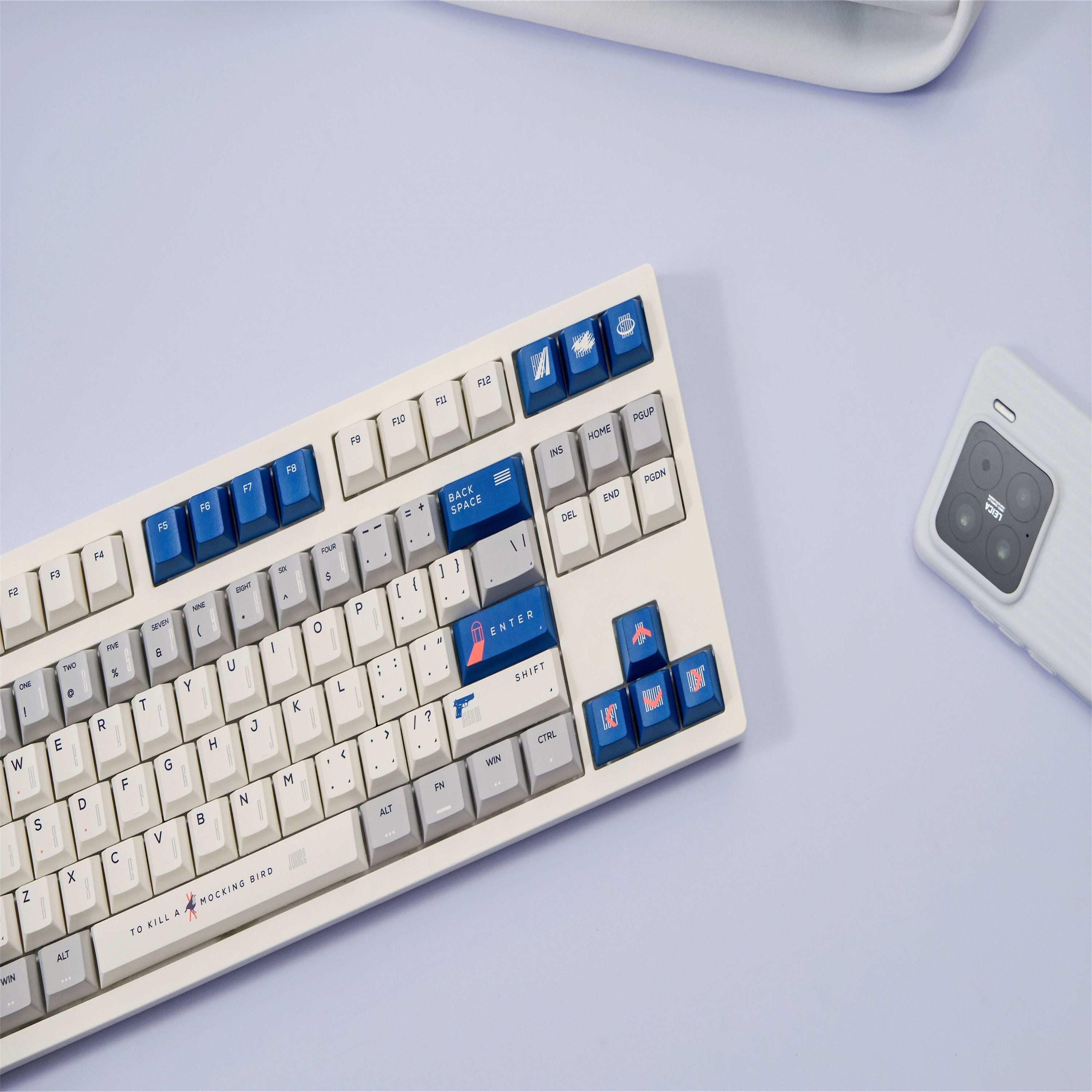 Bluebird keycaps