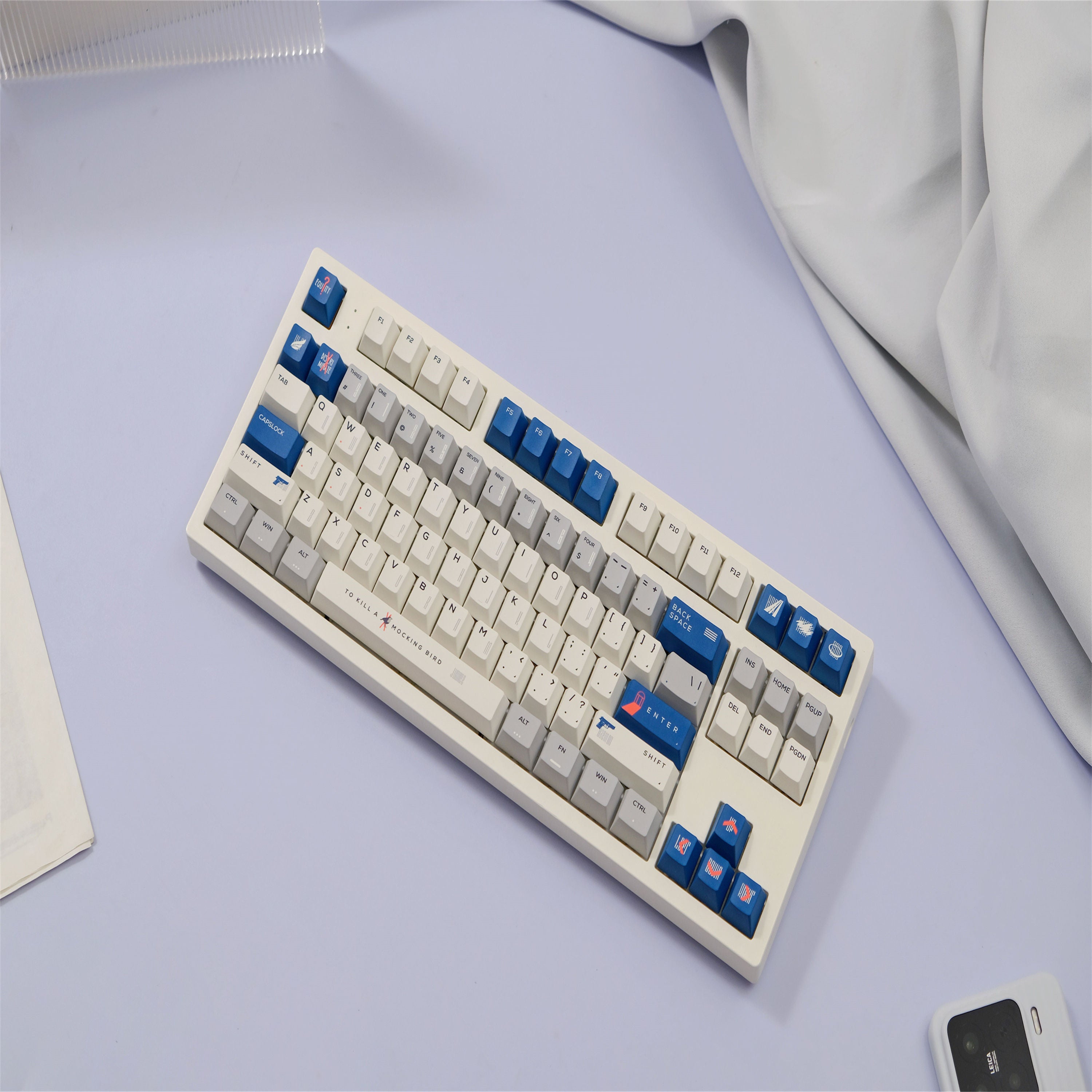 Bluebird keycaps