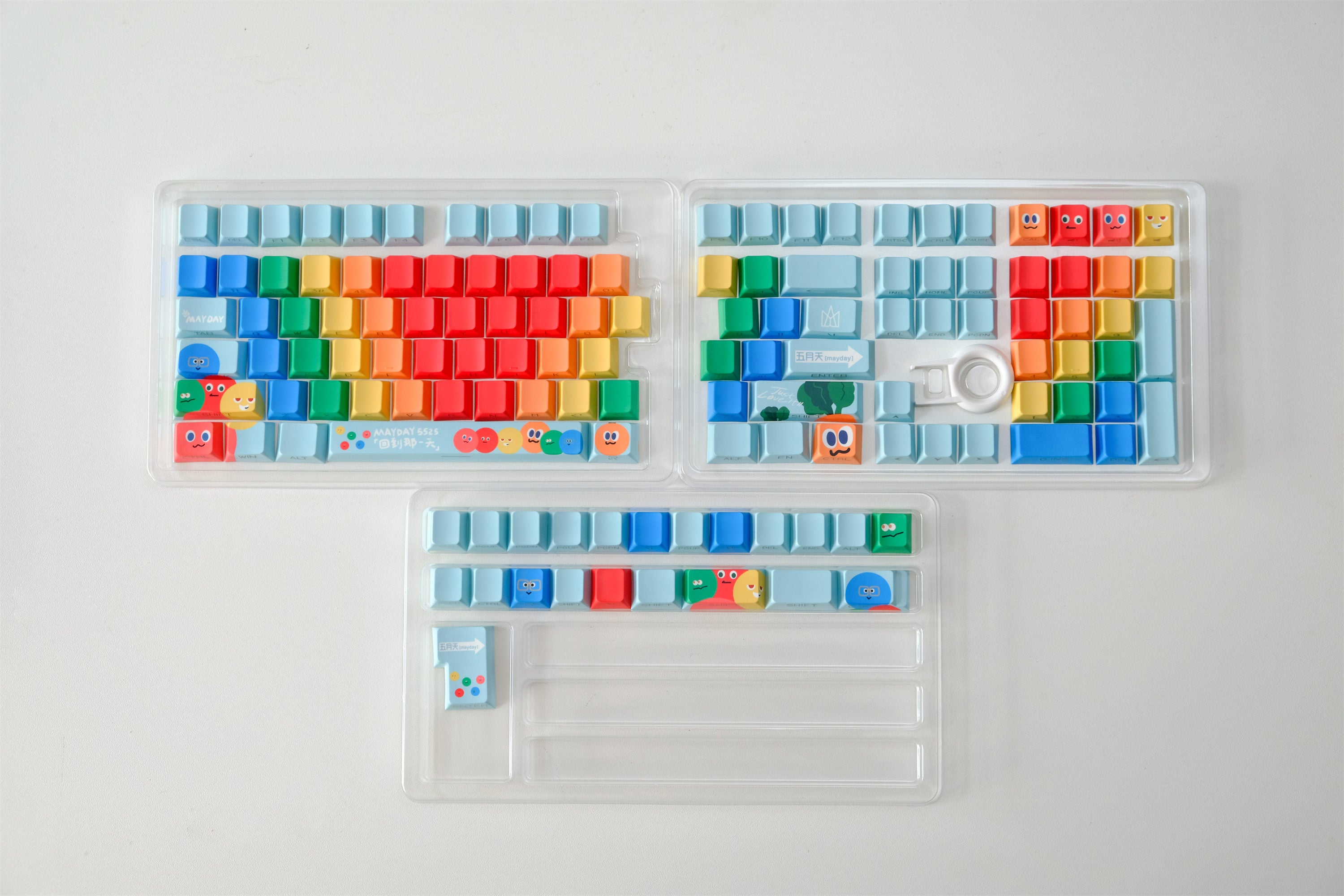 Mayday Support Group Side Backlight Keycaps