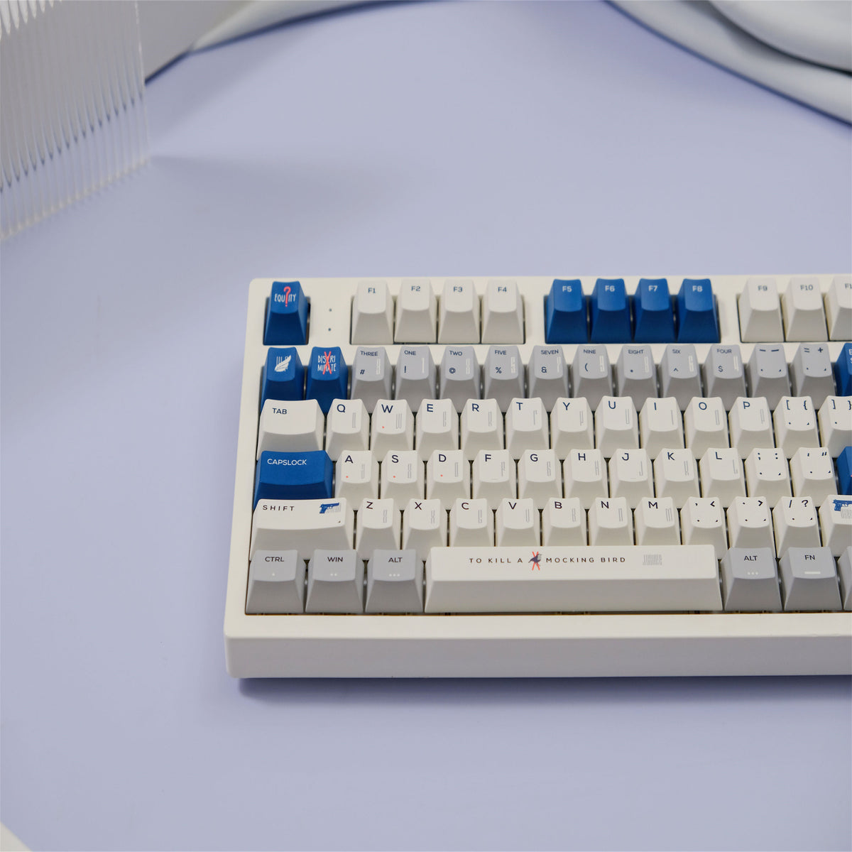 Bluebeard Keys Bluebird keycaps 151 Keys PBT Material Cherry Profile DYE-SUB ...