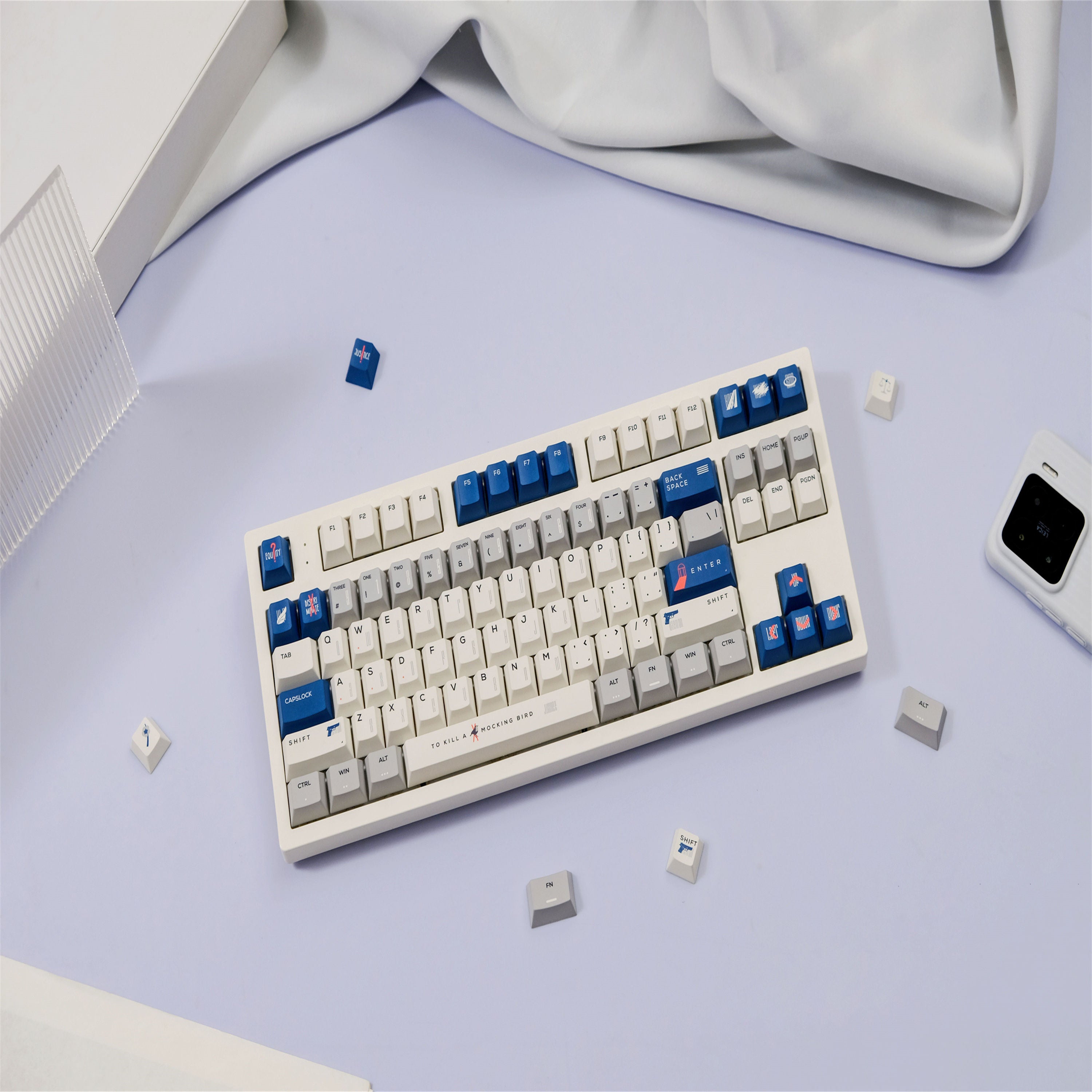 Bluebird keycaps