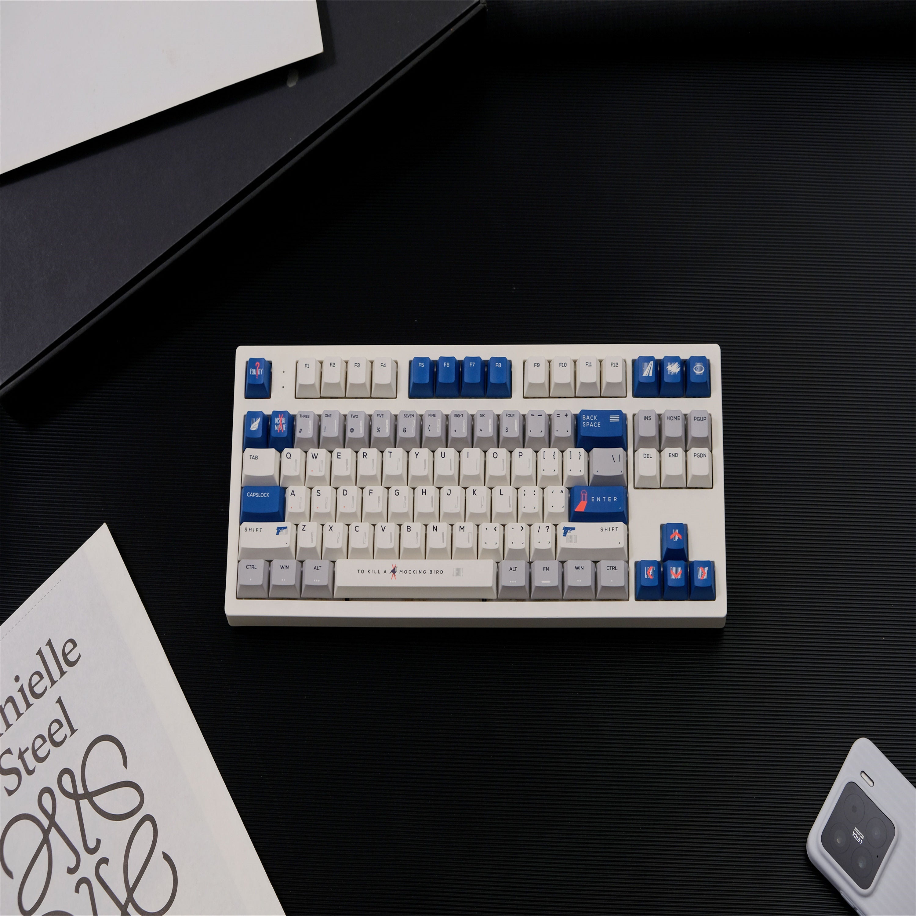 Bluebird keycaps
