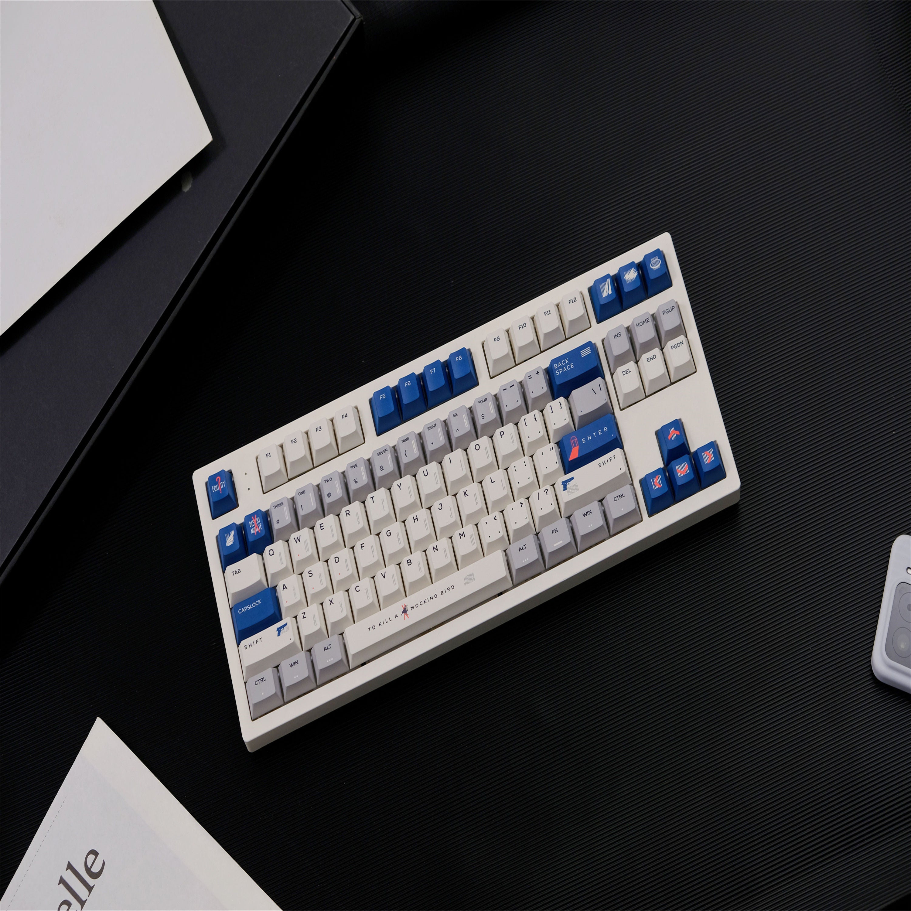 Bluebird keycaps