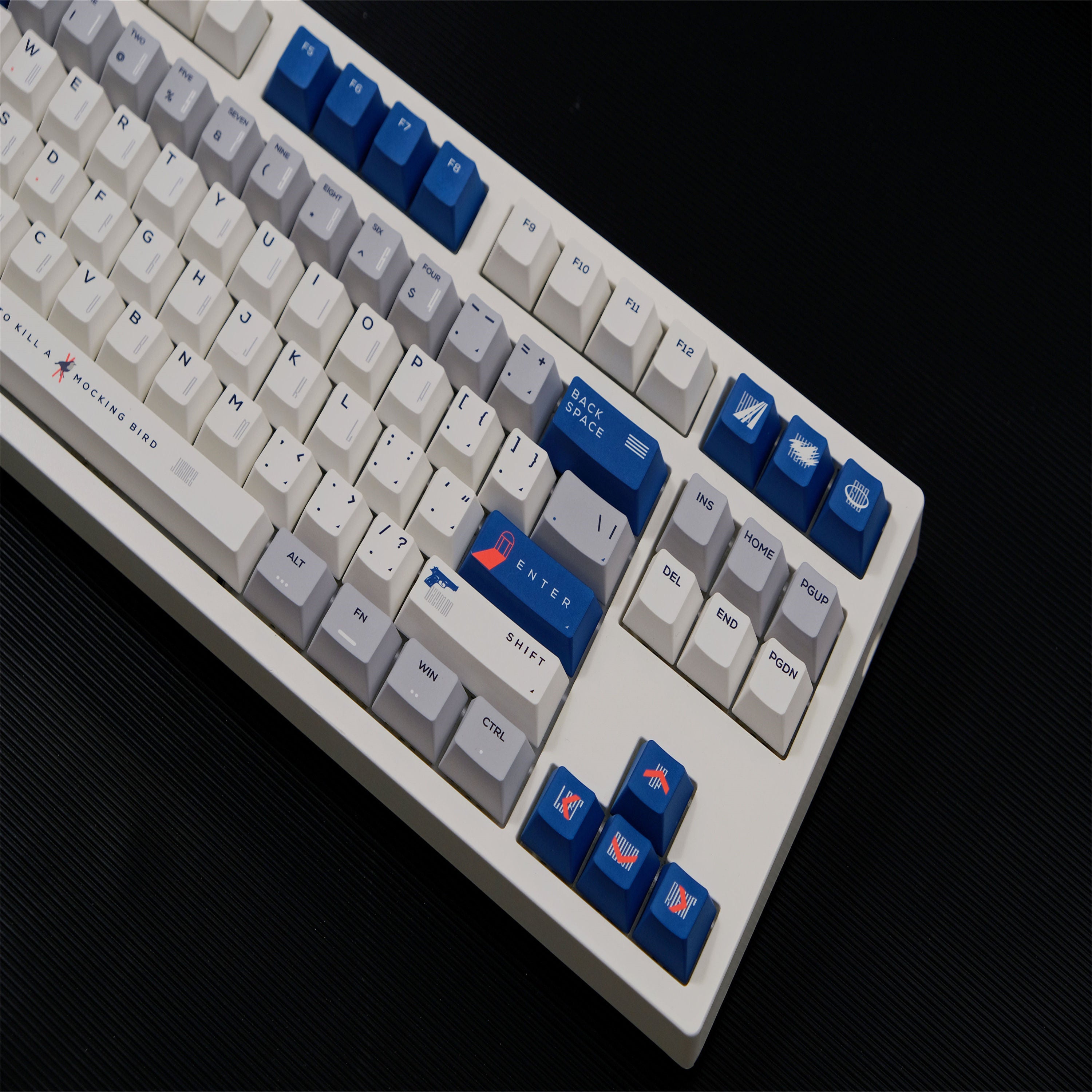 Bluebird keycaps