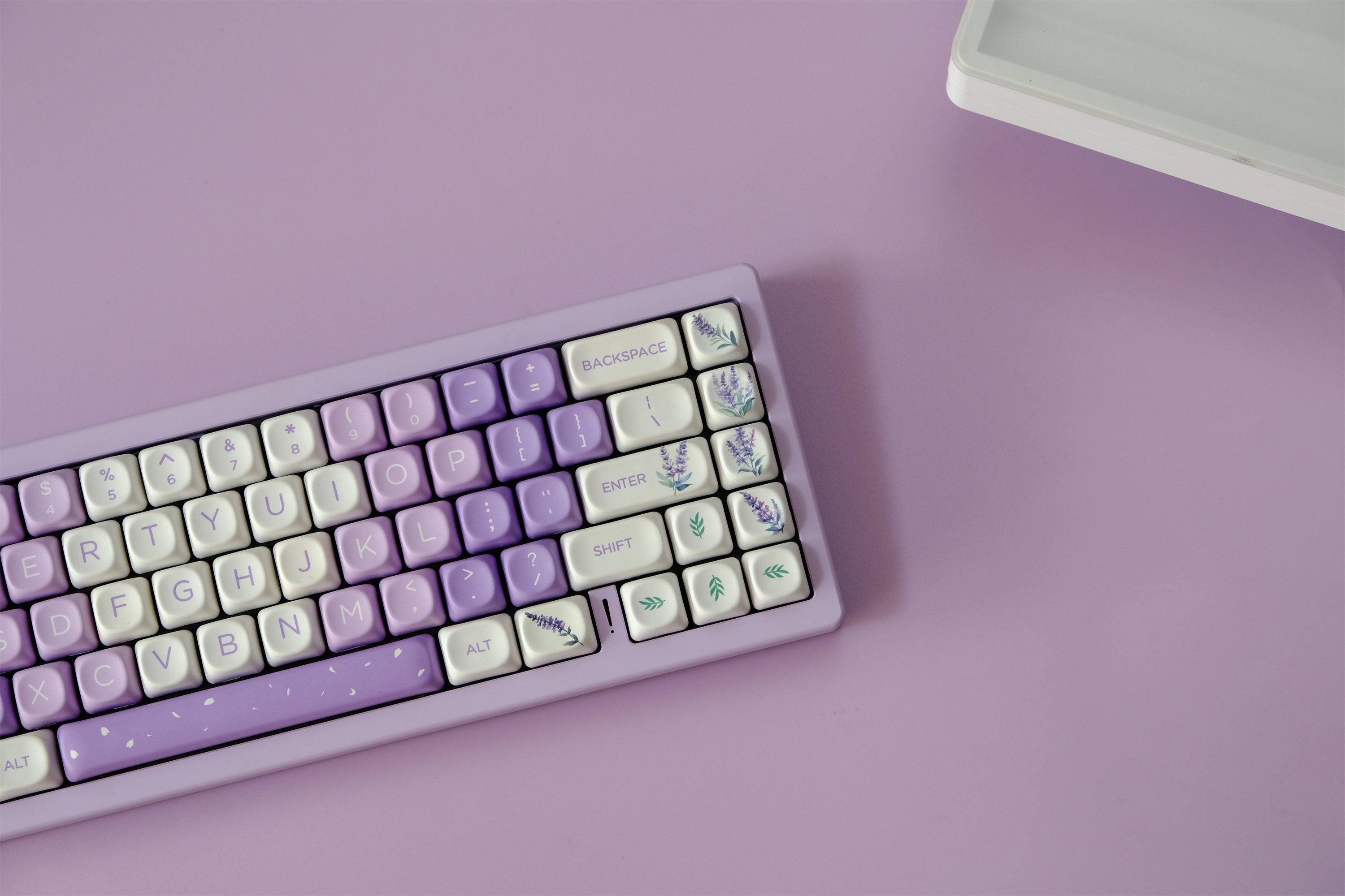 Lavender Blossoms Keycaps