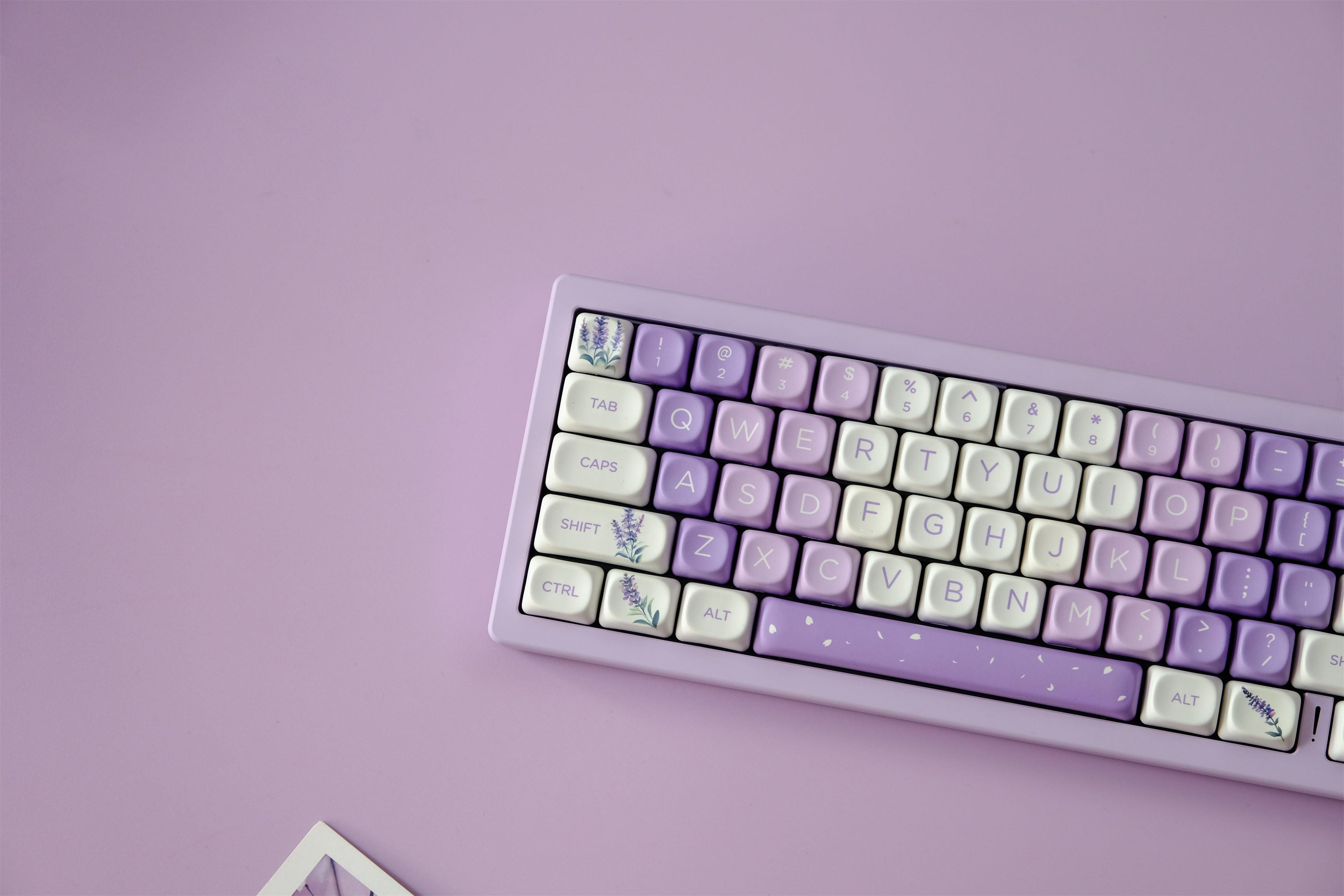 Lavender Blossoms Keycaps